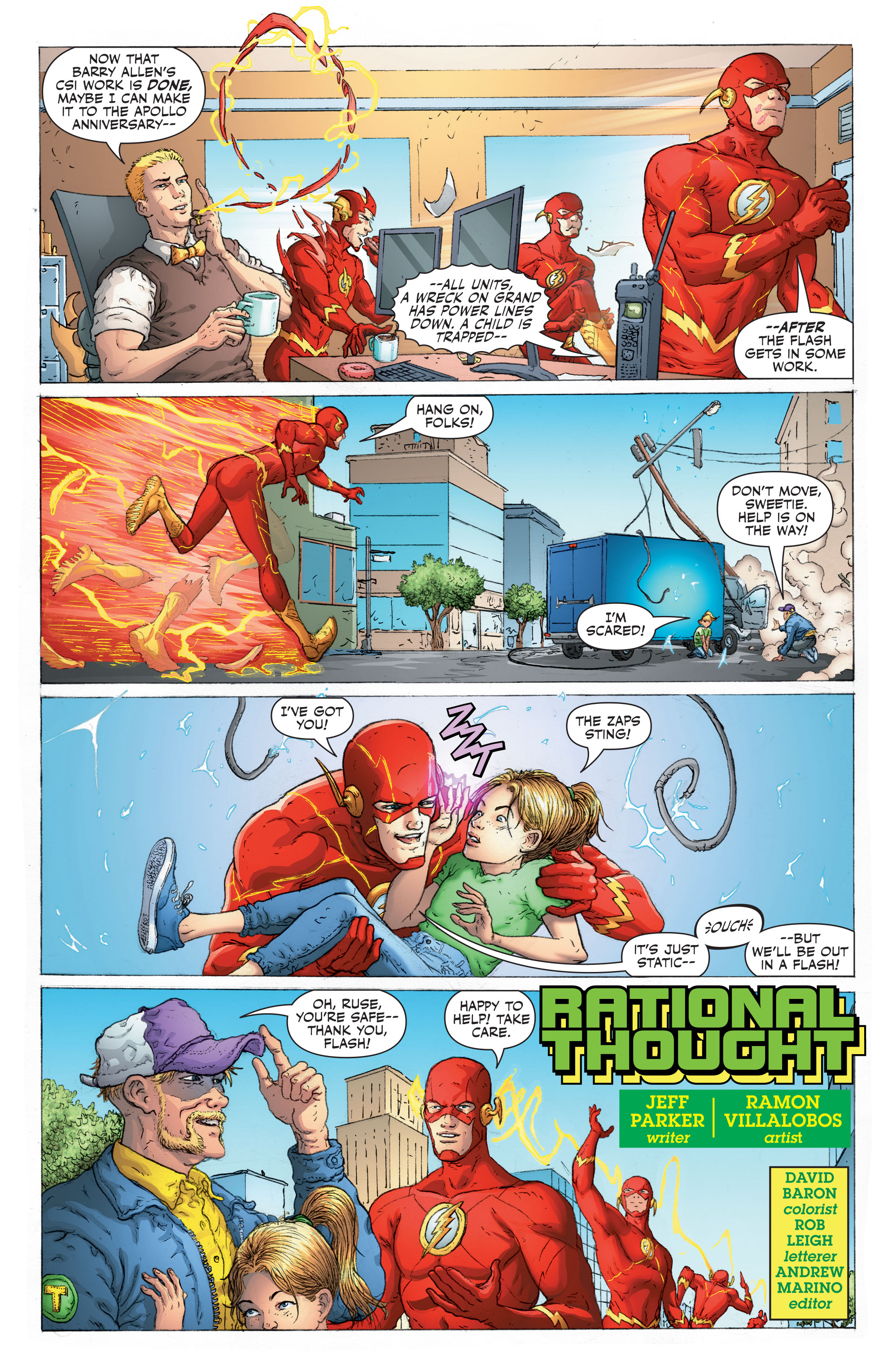 Read online Flash: Fastest Man Alive comic -  Issue #6 - 10