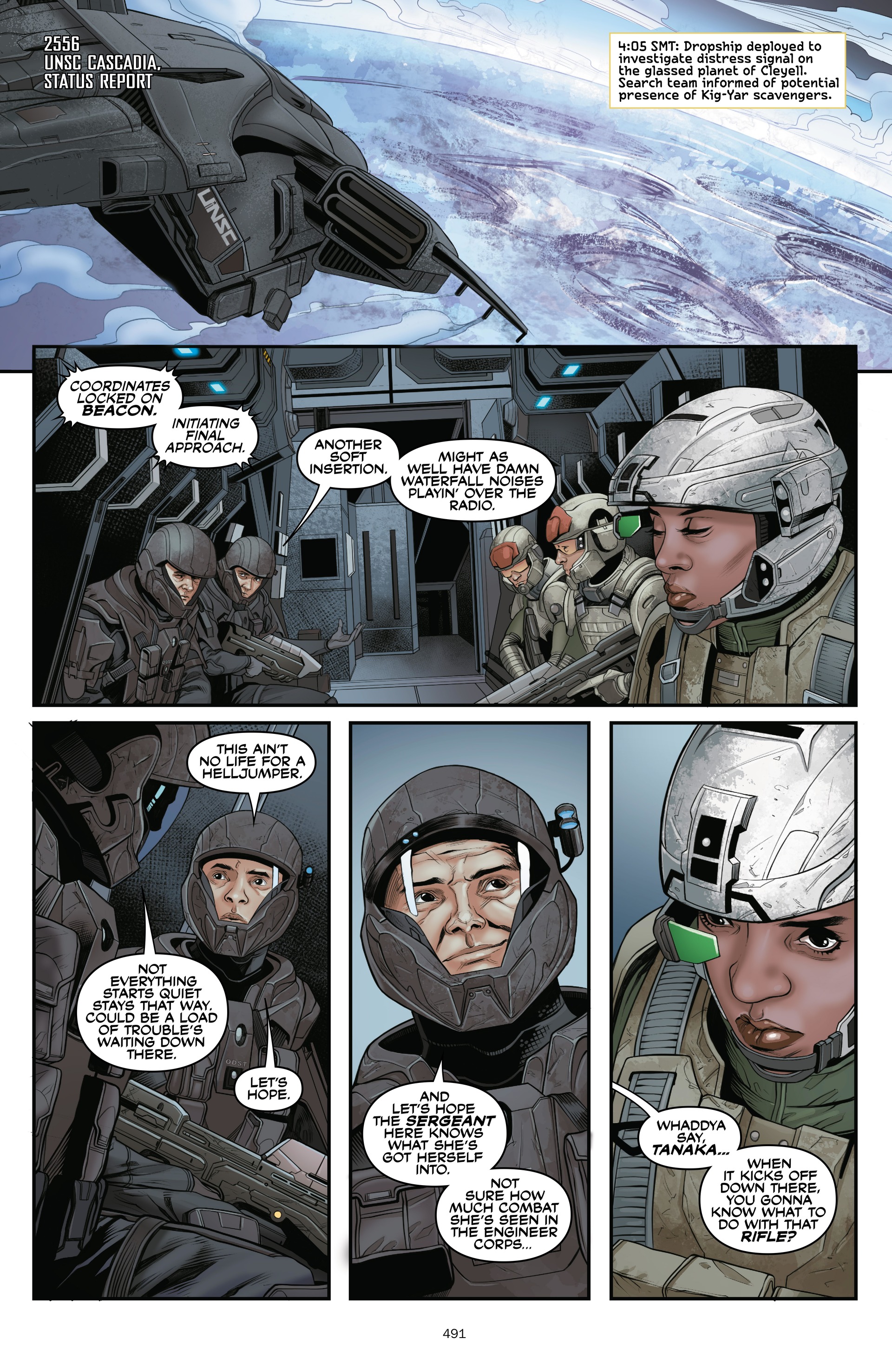 Read online Halo: Initiation and Escalation comic -  Issue # TPB (Part 5) - 85