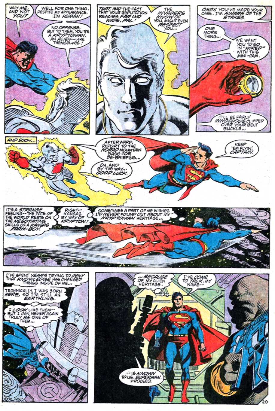 Read online Adventures of Superman (1987) comic -  Issue #449 - 20