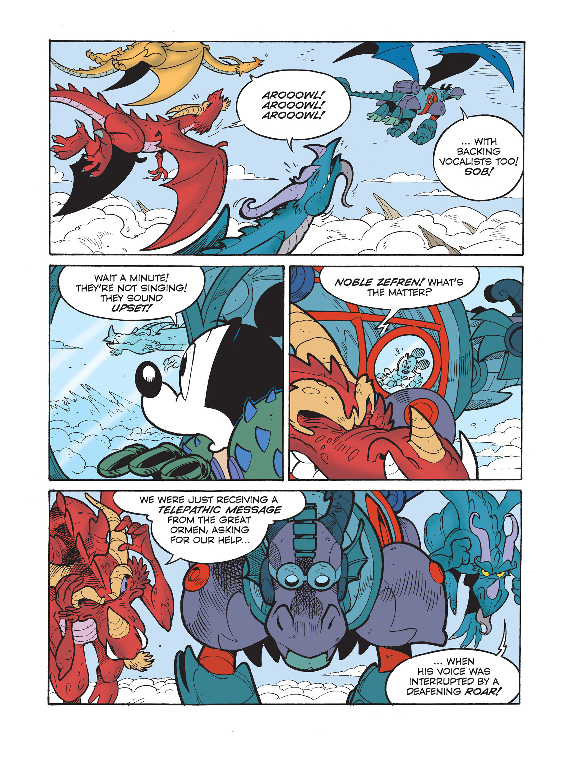 Read online Wizards of Mickey II: The Dark Age comic -  Issue #4 - 9