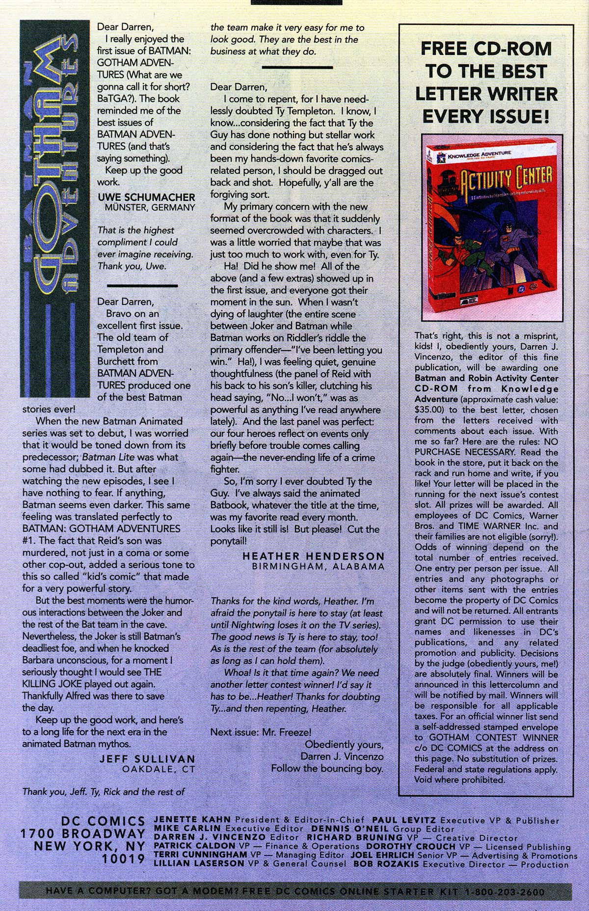 Read online Batman: Gotham Adventures comic -  Issue #4 - 24