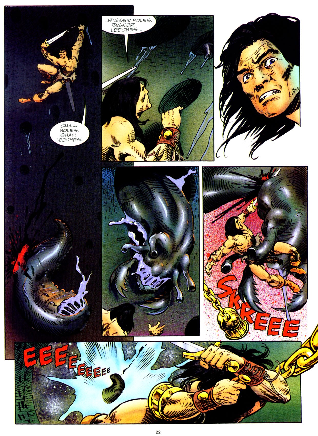 Read online Marvel Graphic Novel comic -  Issue #59 - Conan - The Horn of Azoth - 22
