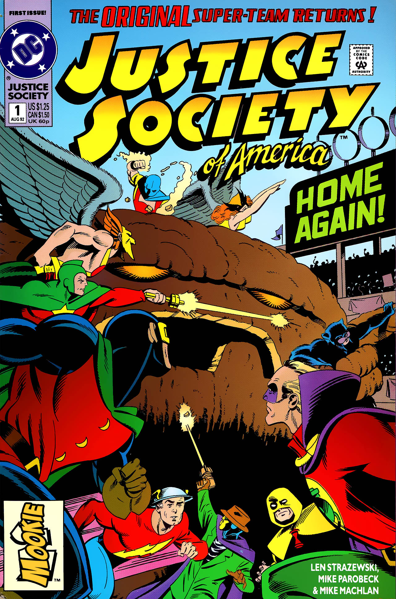 Read online Justice Society of America (1992) comic -  Issue #1 - 1