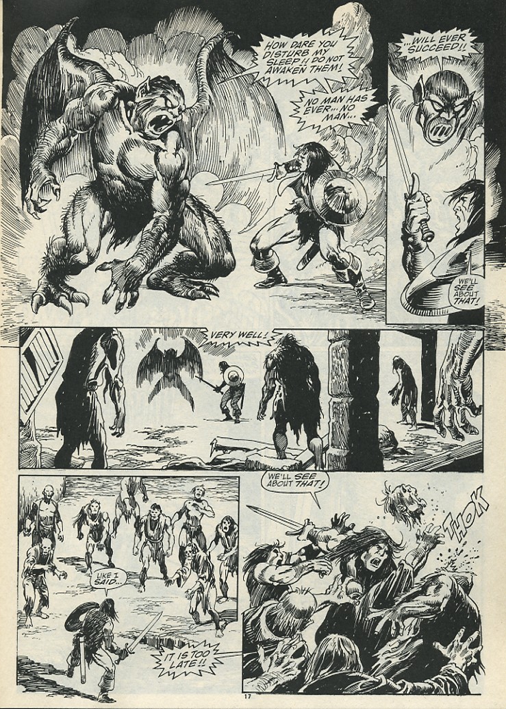 The Savage Sword Of Conan issue 184 - Page 19