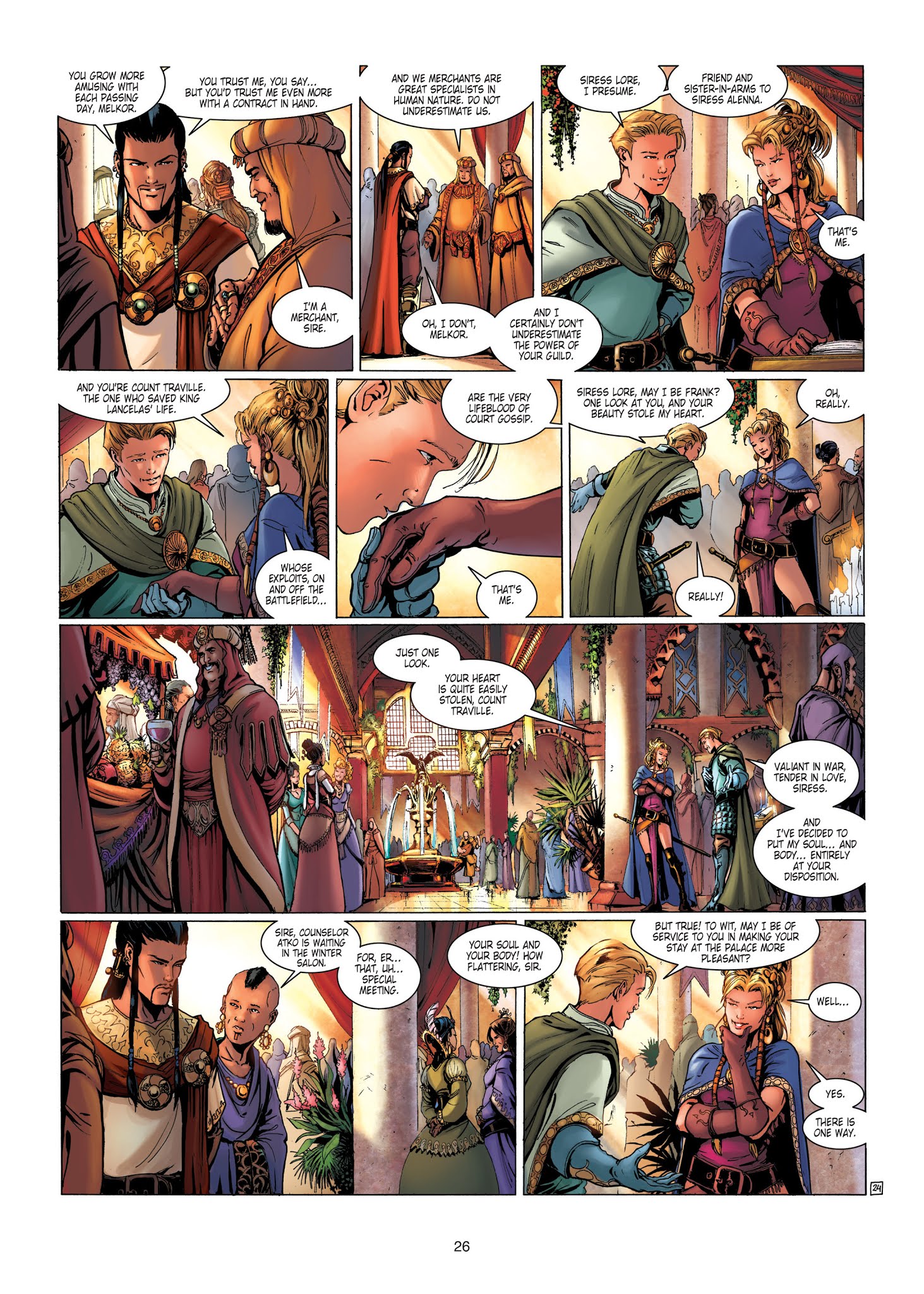 Read online Chronicles of the Dragon Knights comic -  Issue #13 - 26