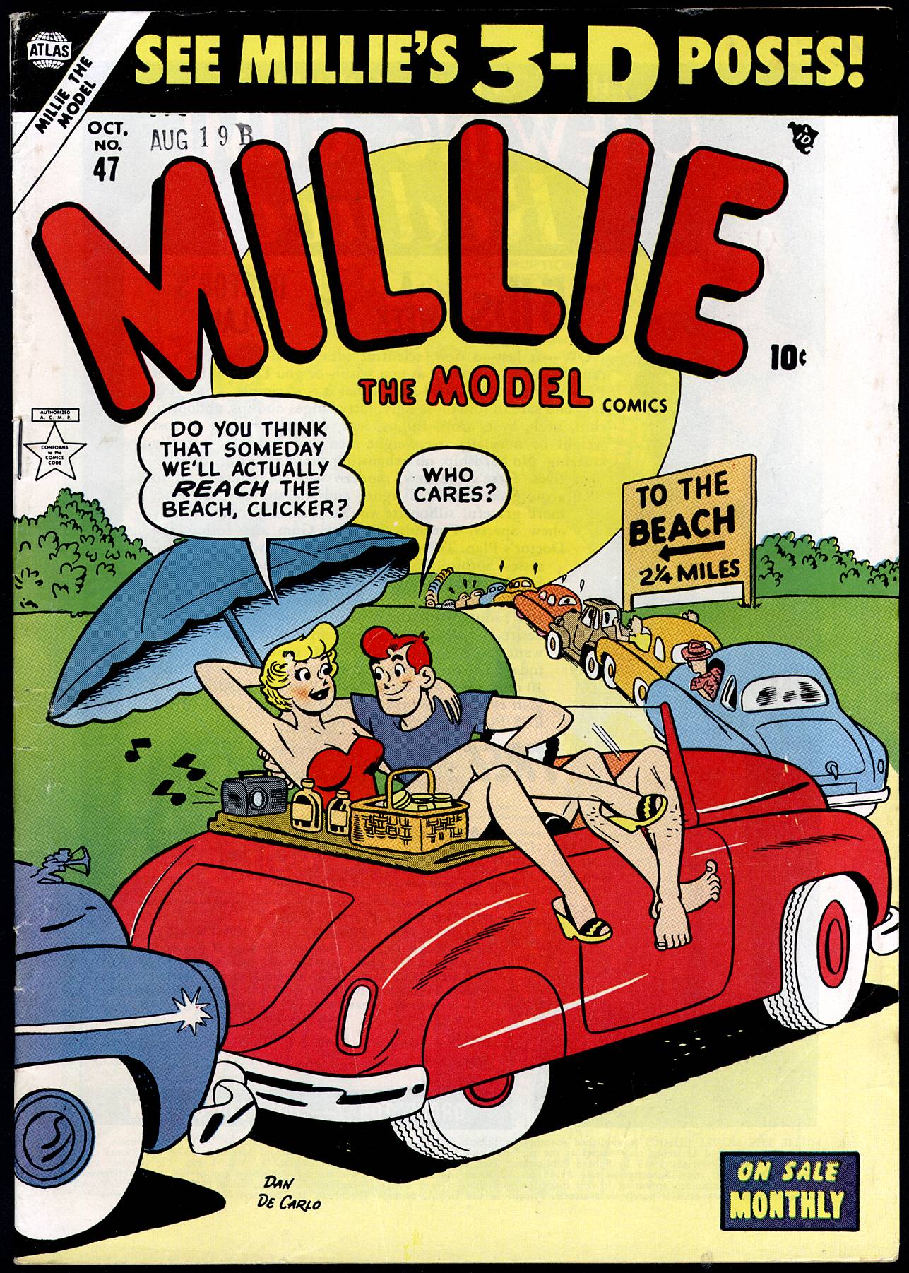 Read online Millie the Model comic -  Issue #47 - 1