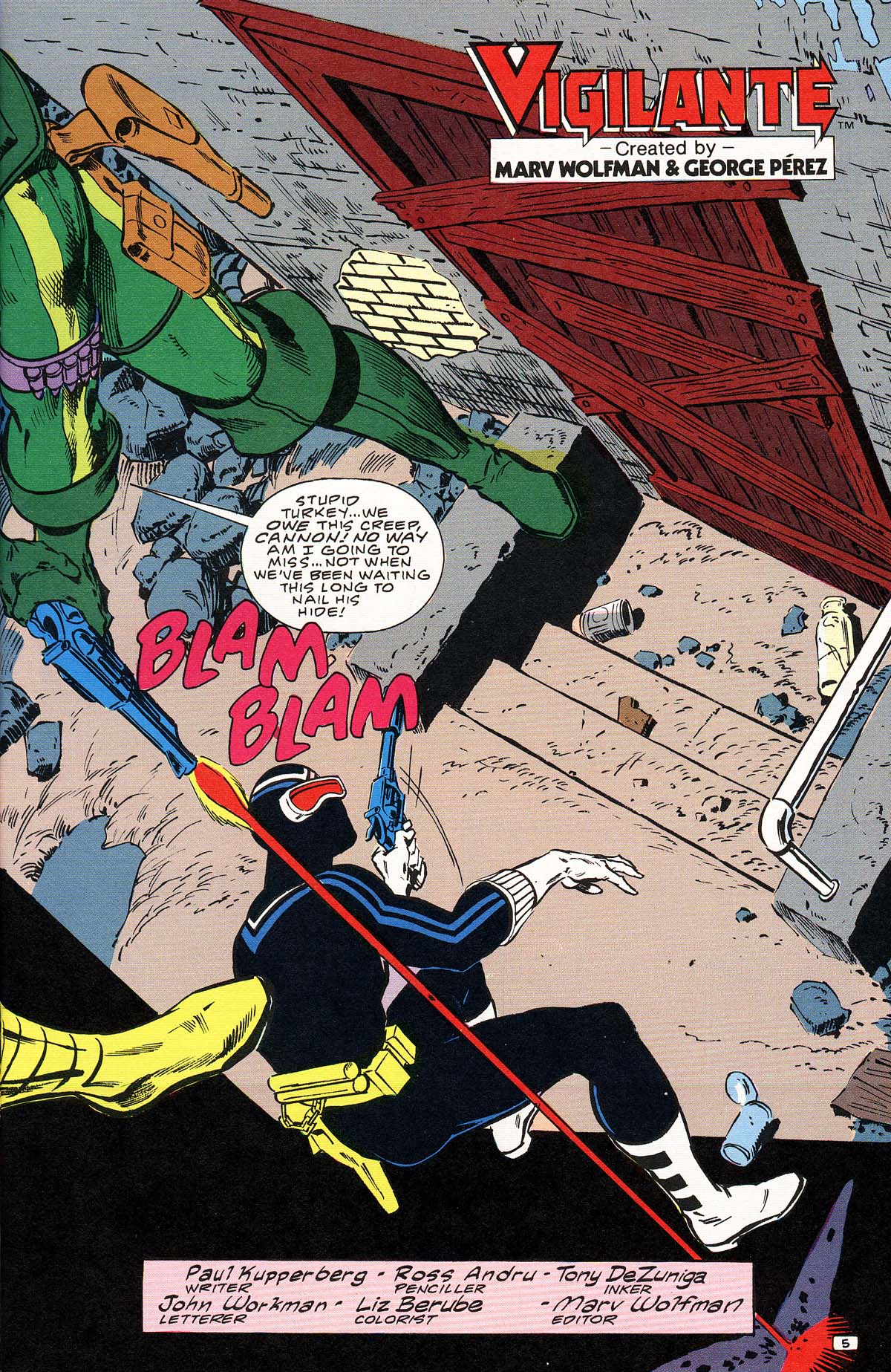 Read online Vigilante (1983) comic -  Issue # _Annual 2 - 9