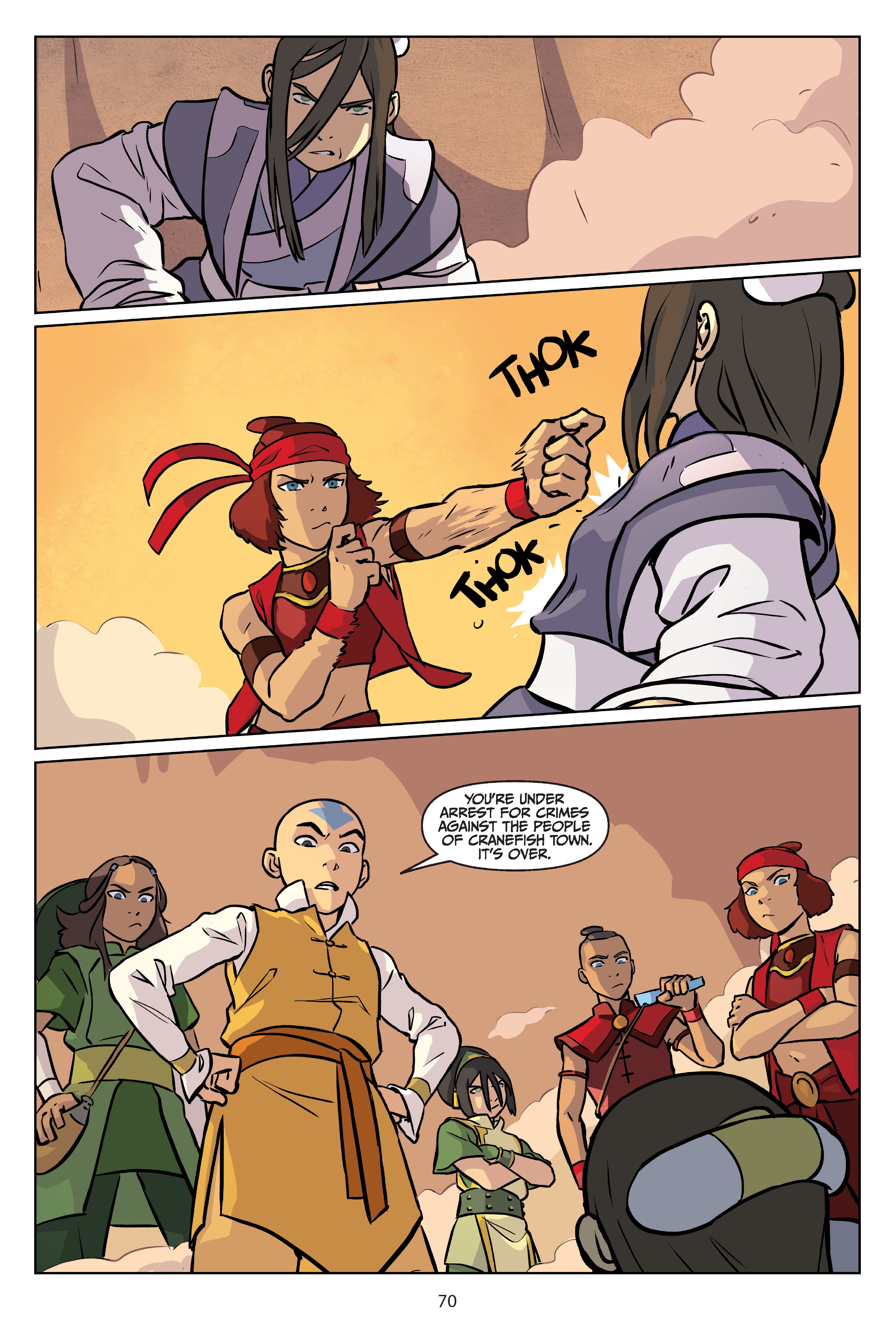 Read online Nickelodeon Avatar: The Last Airbender - Imbalance comic -  Issue # TPB 2 - 71