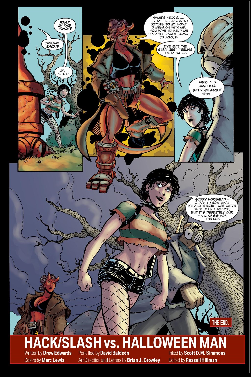 Read online Hack/Slash Deluxe comic -  Issue # TPB 3 (Part 5) - 33