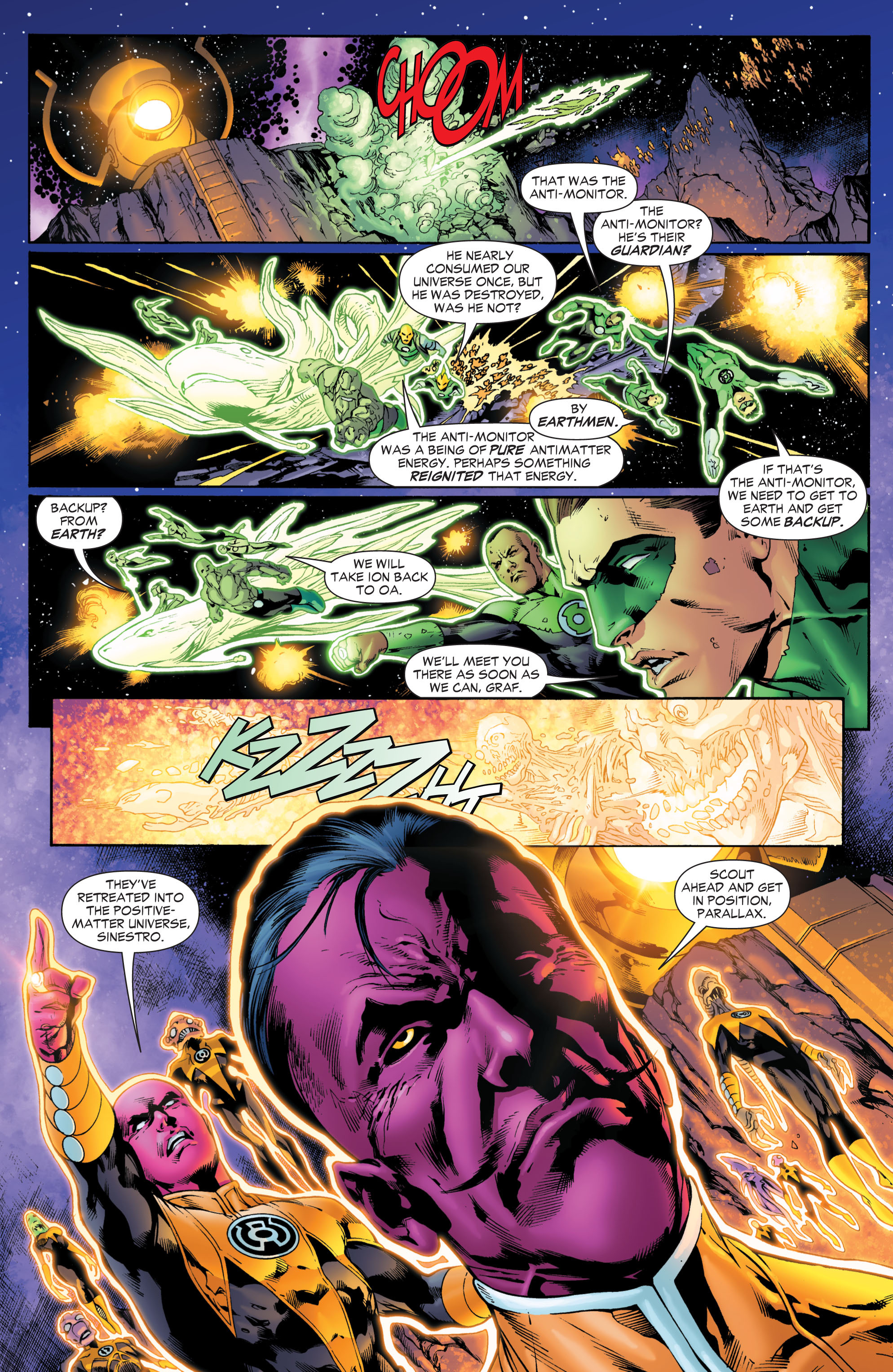 Read online Green Lantern: The Sinestro Corps War comic -  Issue # Full - 152