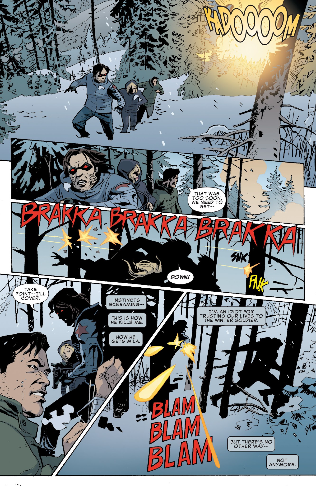 Read online Winter Soldier: The Bitter March comic -  Issue #5 - 9