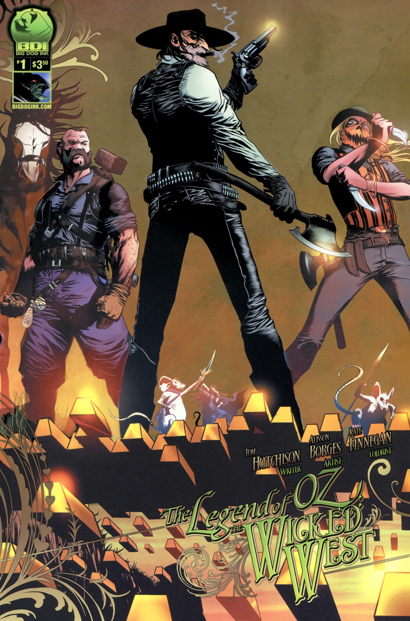 Read online Legend of Oz: The Wicked West comic -  Issue #1 - 2