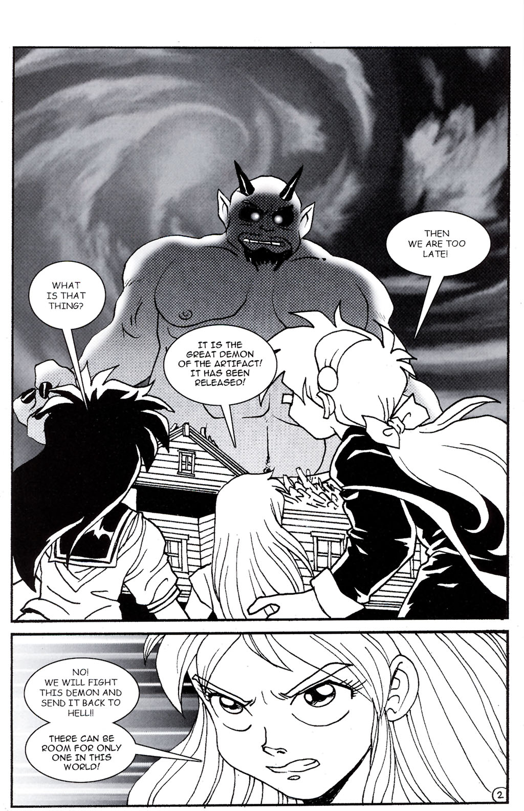 Read online Jenna & Ninja High School comic -  Issue #3 - 4