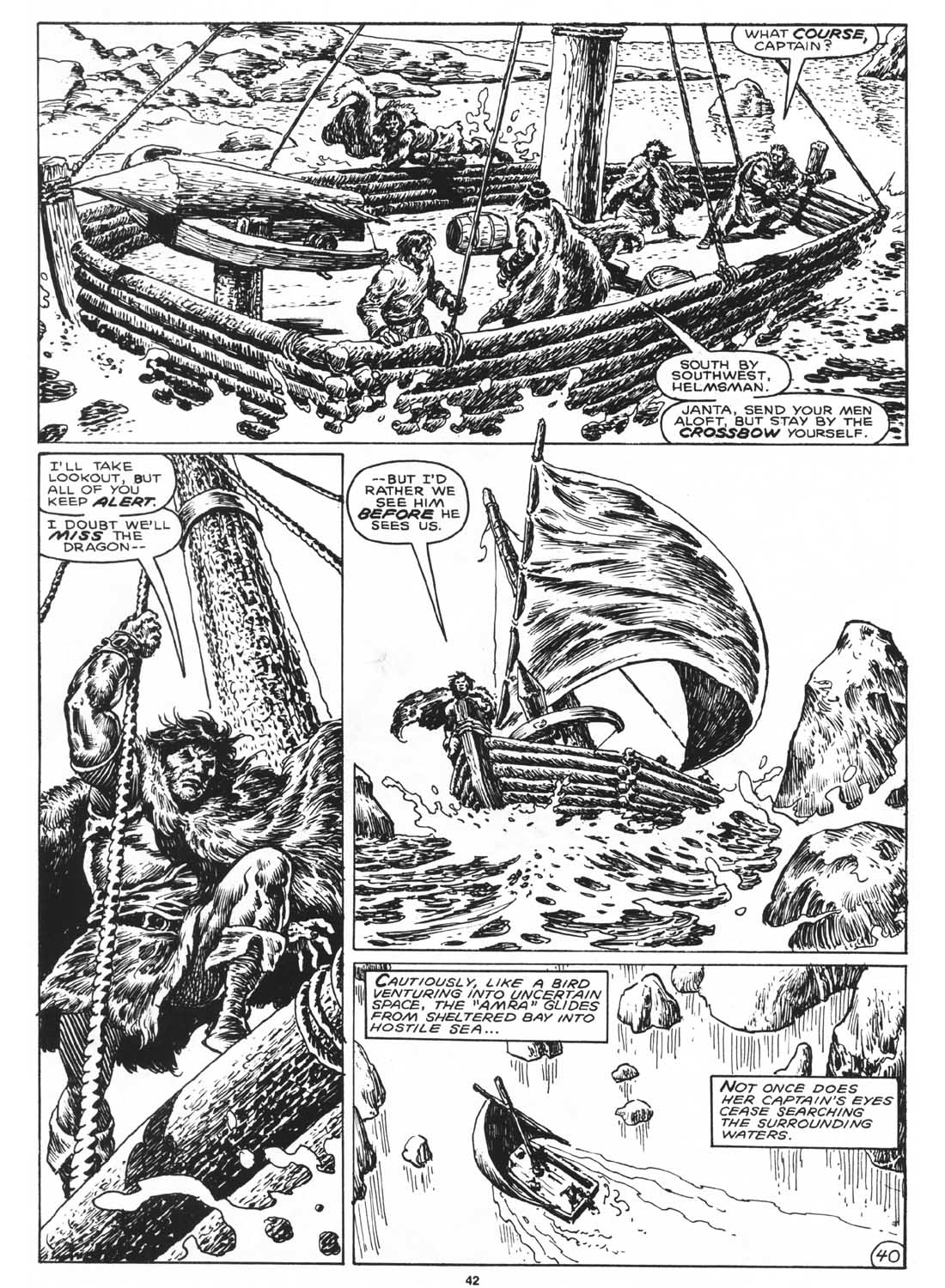 Read online The Savage Sword Of Conan comic -  Issue #168 - 43