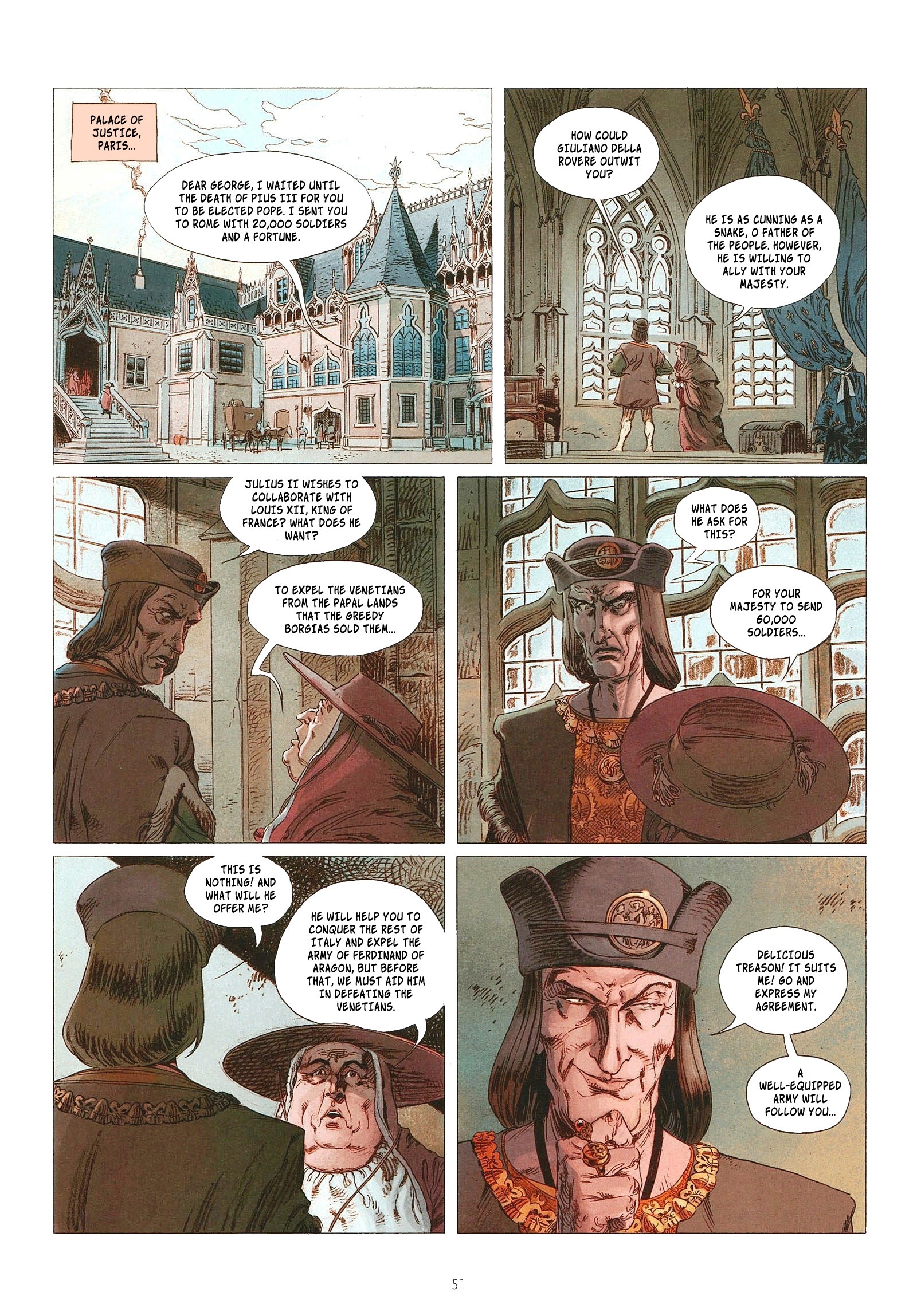 Read online The Terrible Pope comic -  Issue #2 - 51