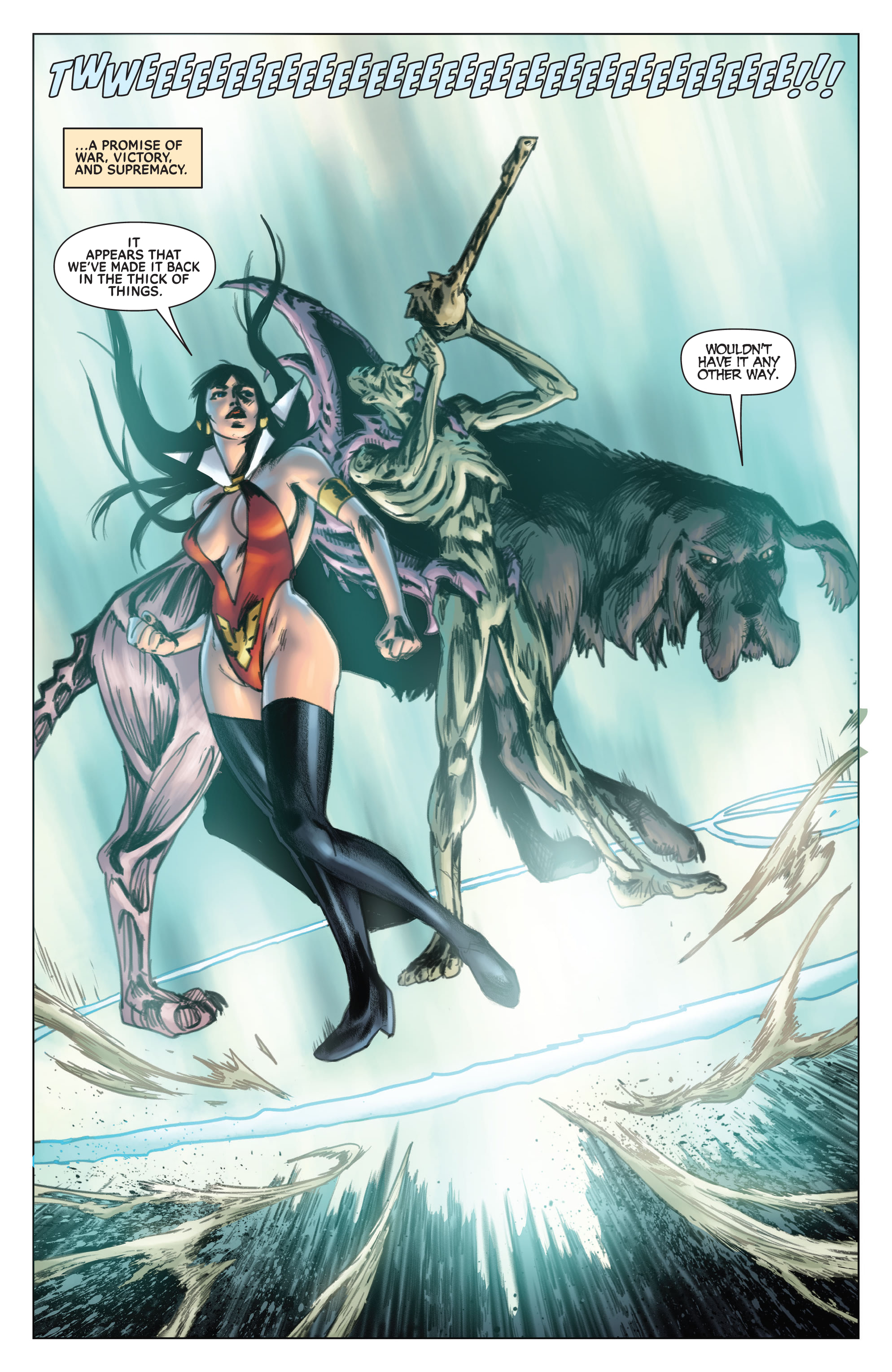 Read online Vampirella Strikes (2022) comic -  Issue #5 - 24