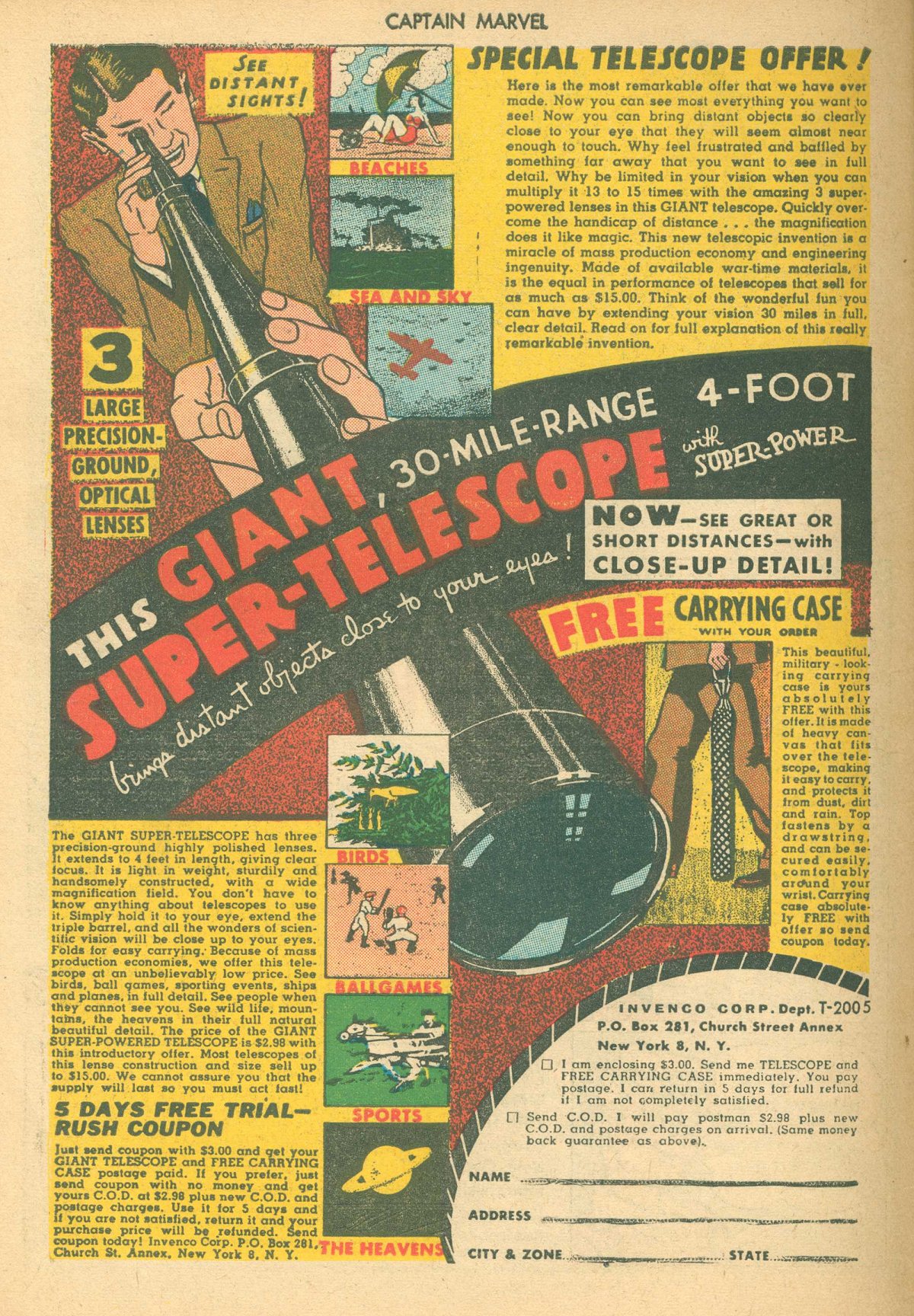 Read online Captain Marvel Adventures comic -  Issue #46 - 34