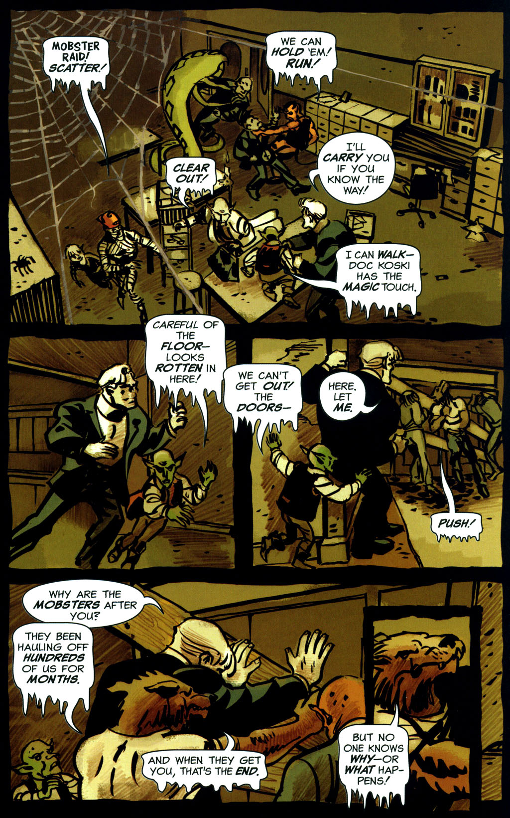 Read online Frankenstein Mobster comic -  Issue #4 - 19