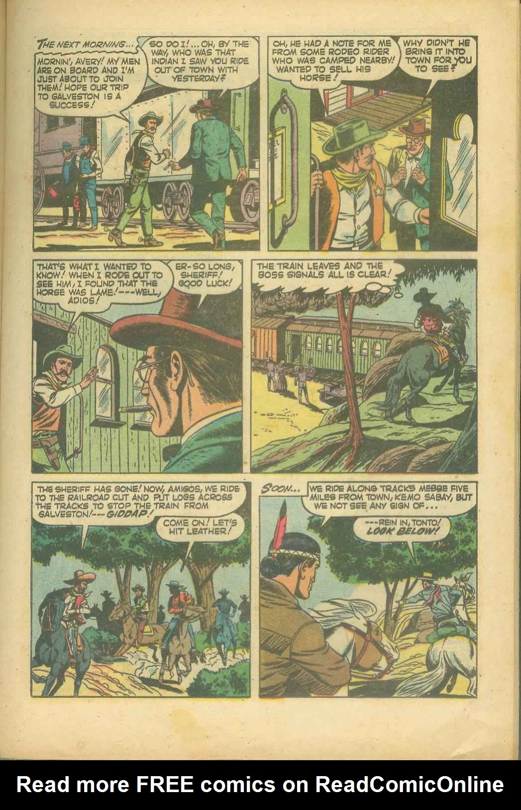 Read online The Lone Ranger (1948) comic -  Issue #71 - 21