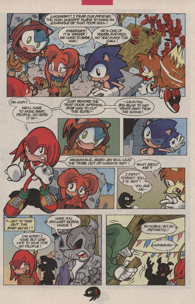 Read online Knuckles the Echidna comic -  Issue #12 - 5