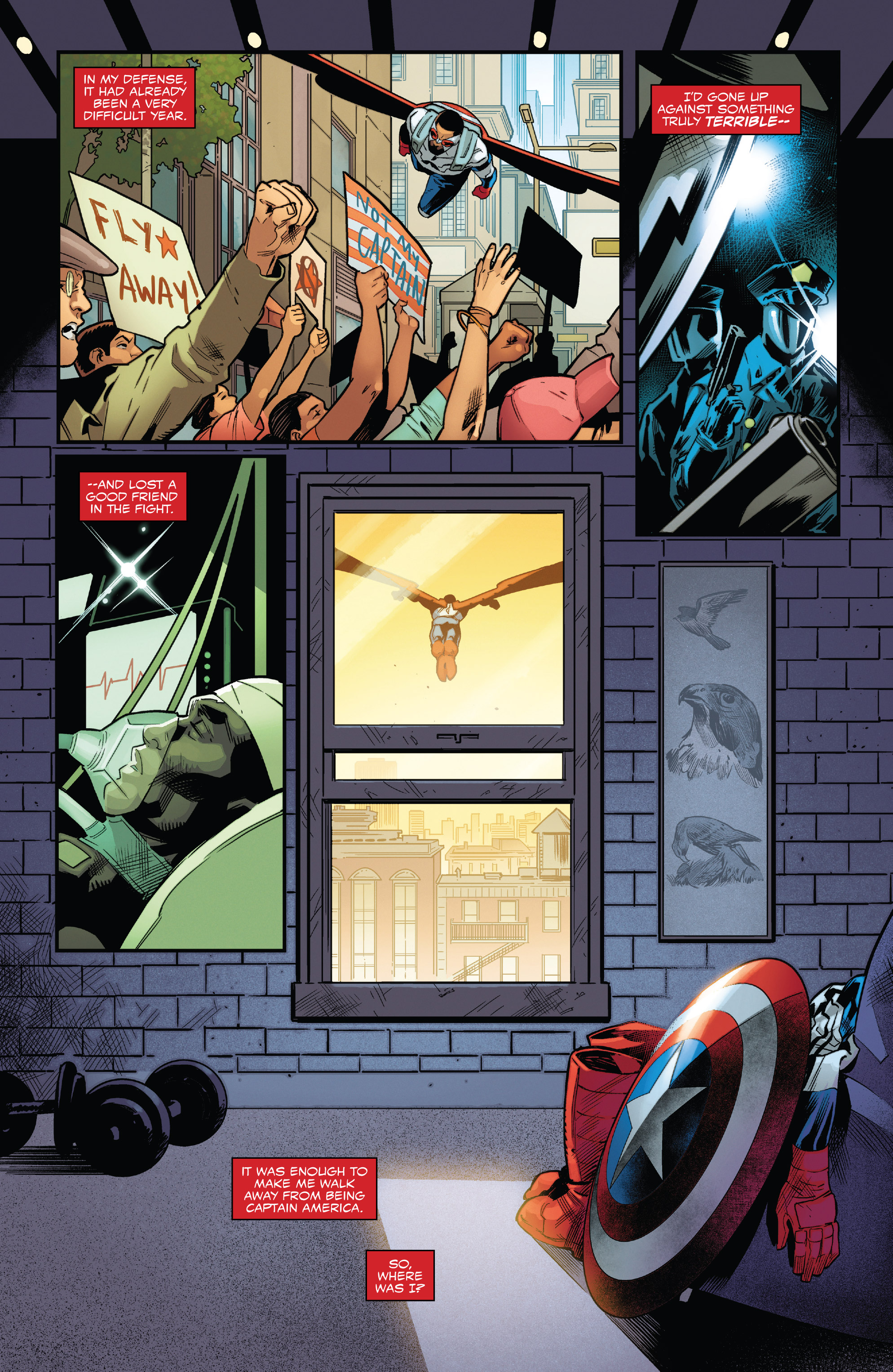 Read online Captain America: Sam Wilson comic -  Issue #22 - 4