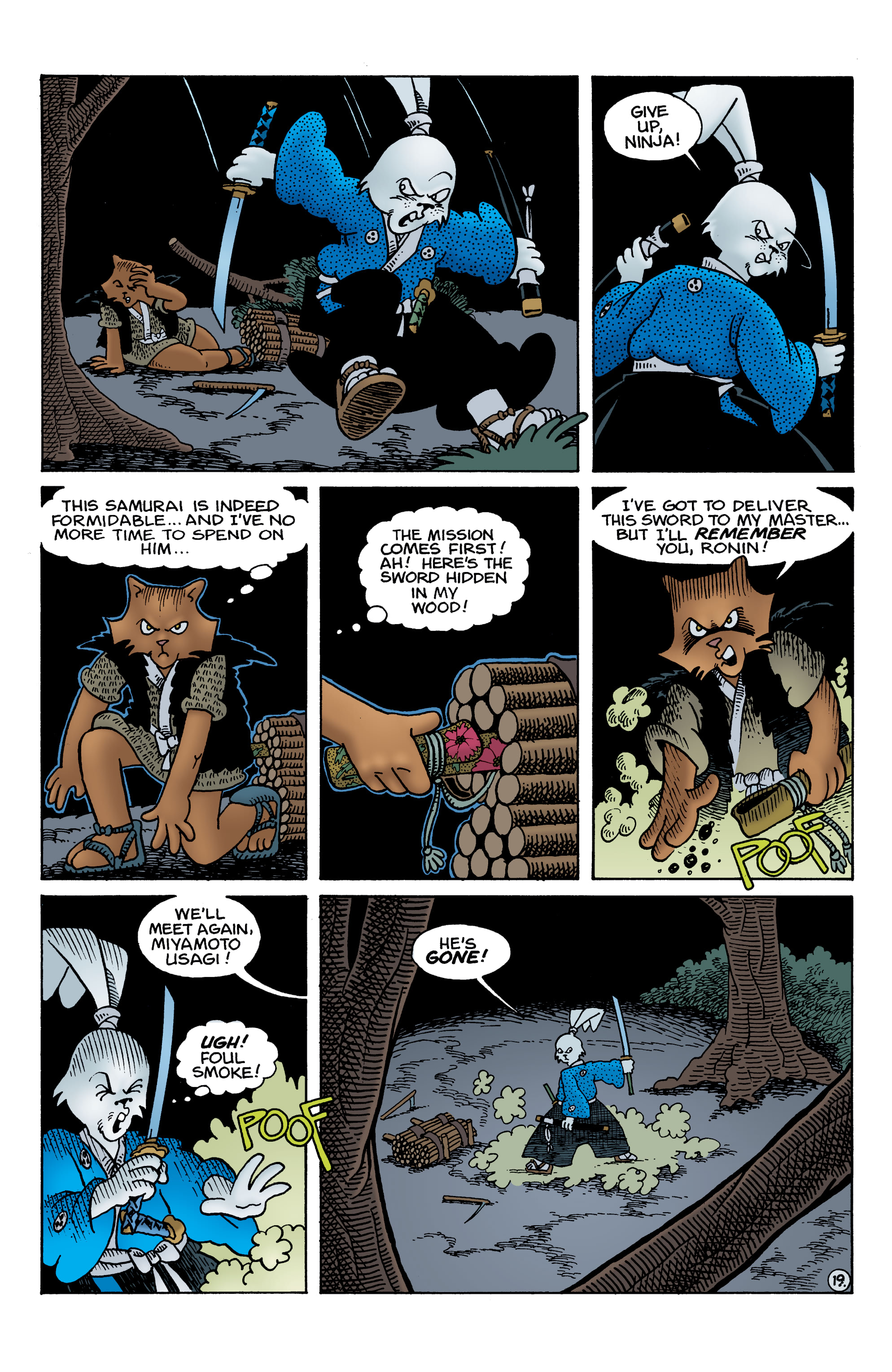 Read online Usagi Yojimbo: Wanderer’s Road comic -  Issue #6 - 21