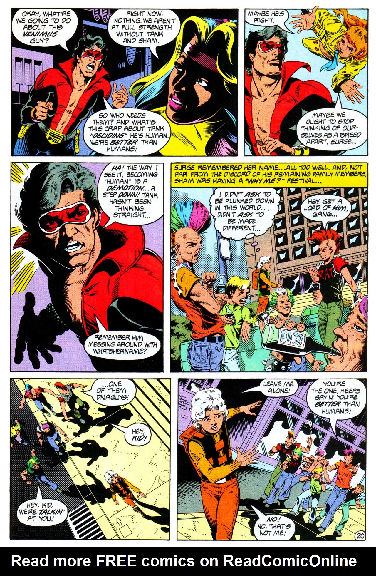 Read online The New DNAgents comic -  Issue #7 - 21