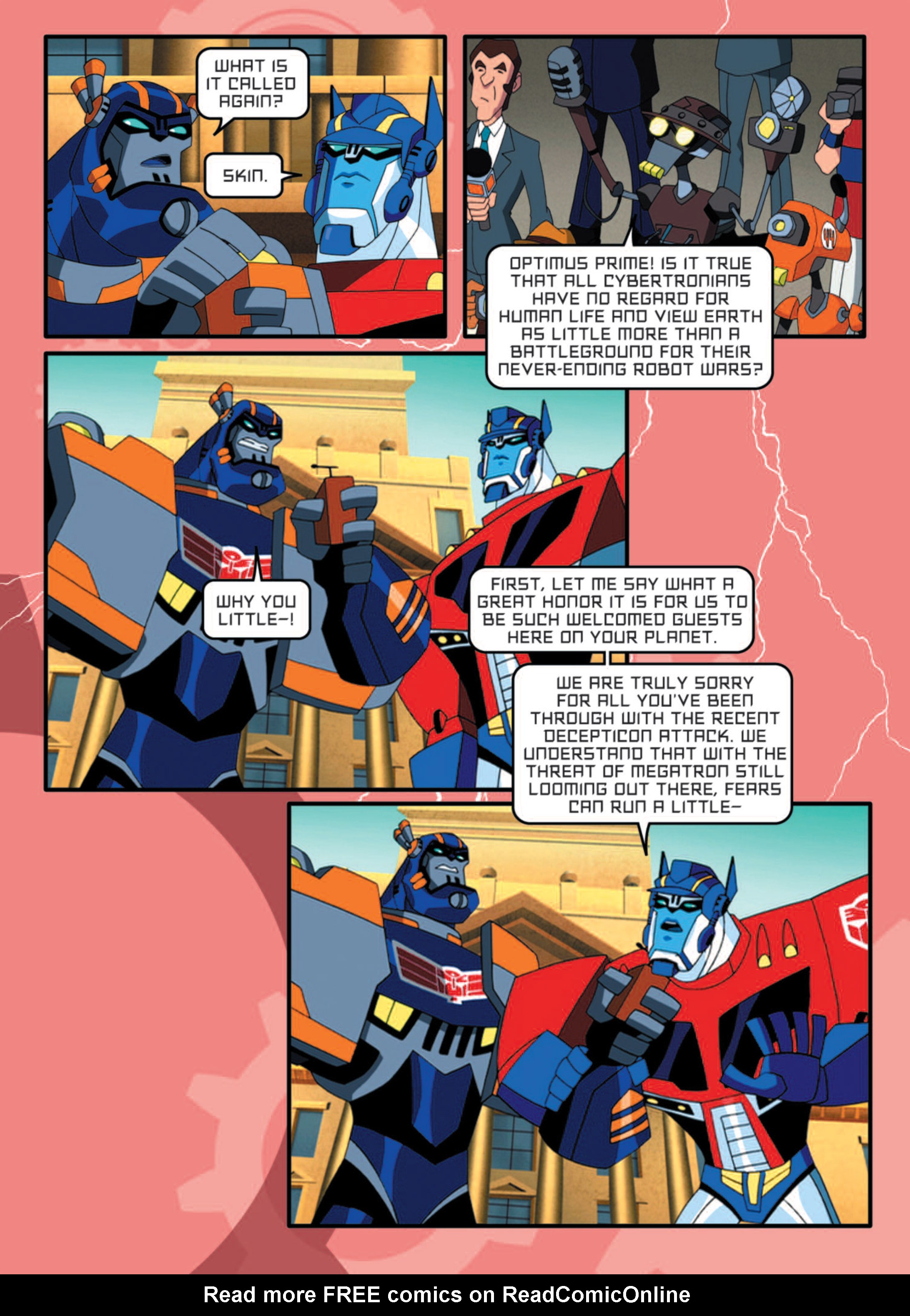 Read online Transformers Animated comic -  Issue #8 - 81