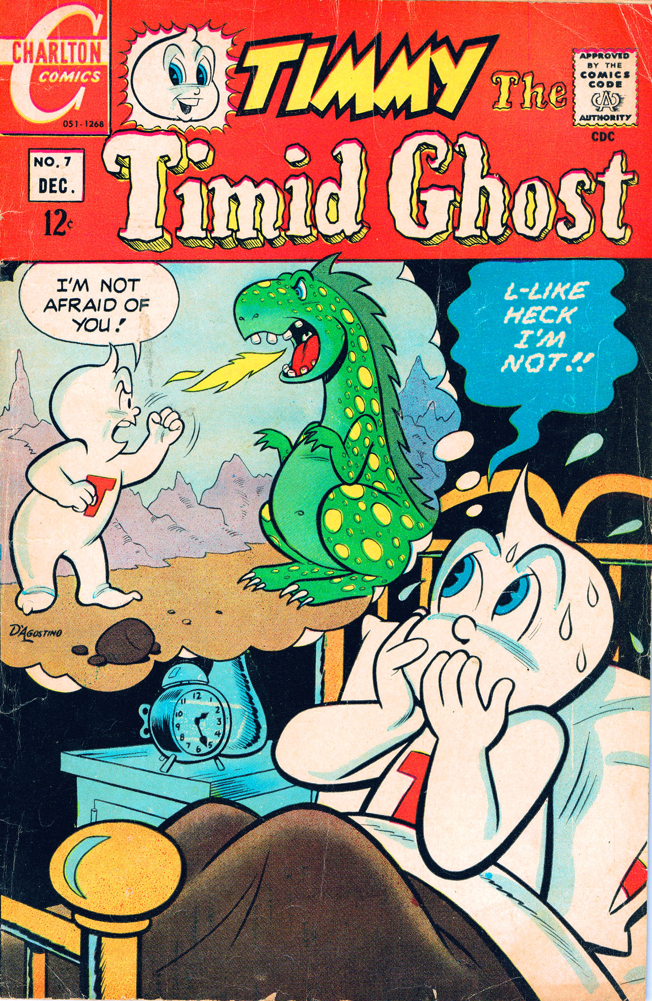 Read online Timmy the Timid Ghost comic -  Issue #7 - 1