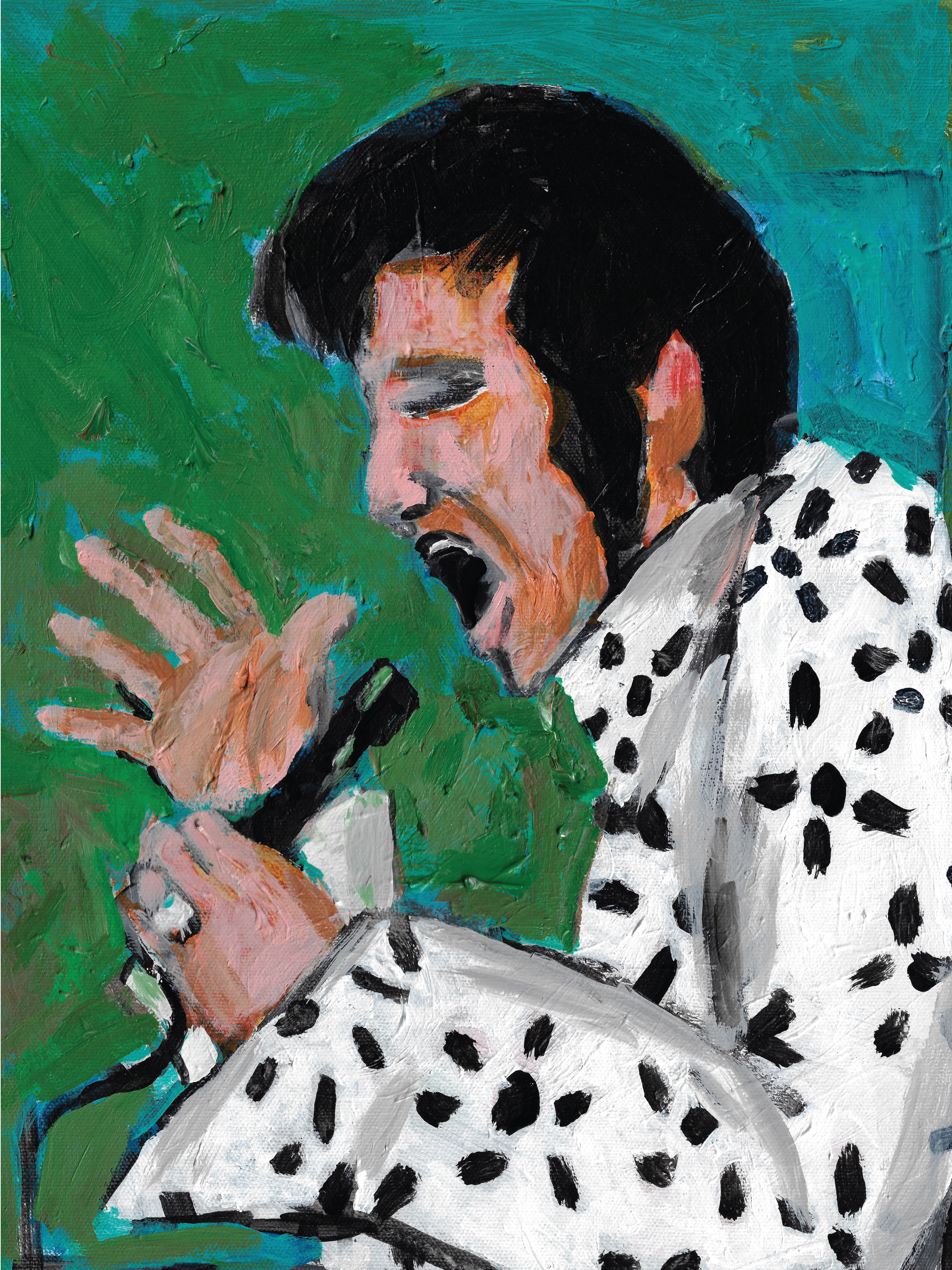 Read online The Mighty Elvis: A Graphic Biography comic -  Issue # TPB - 44