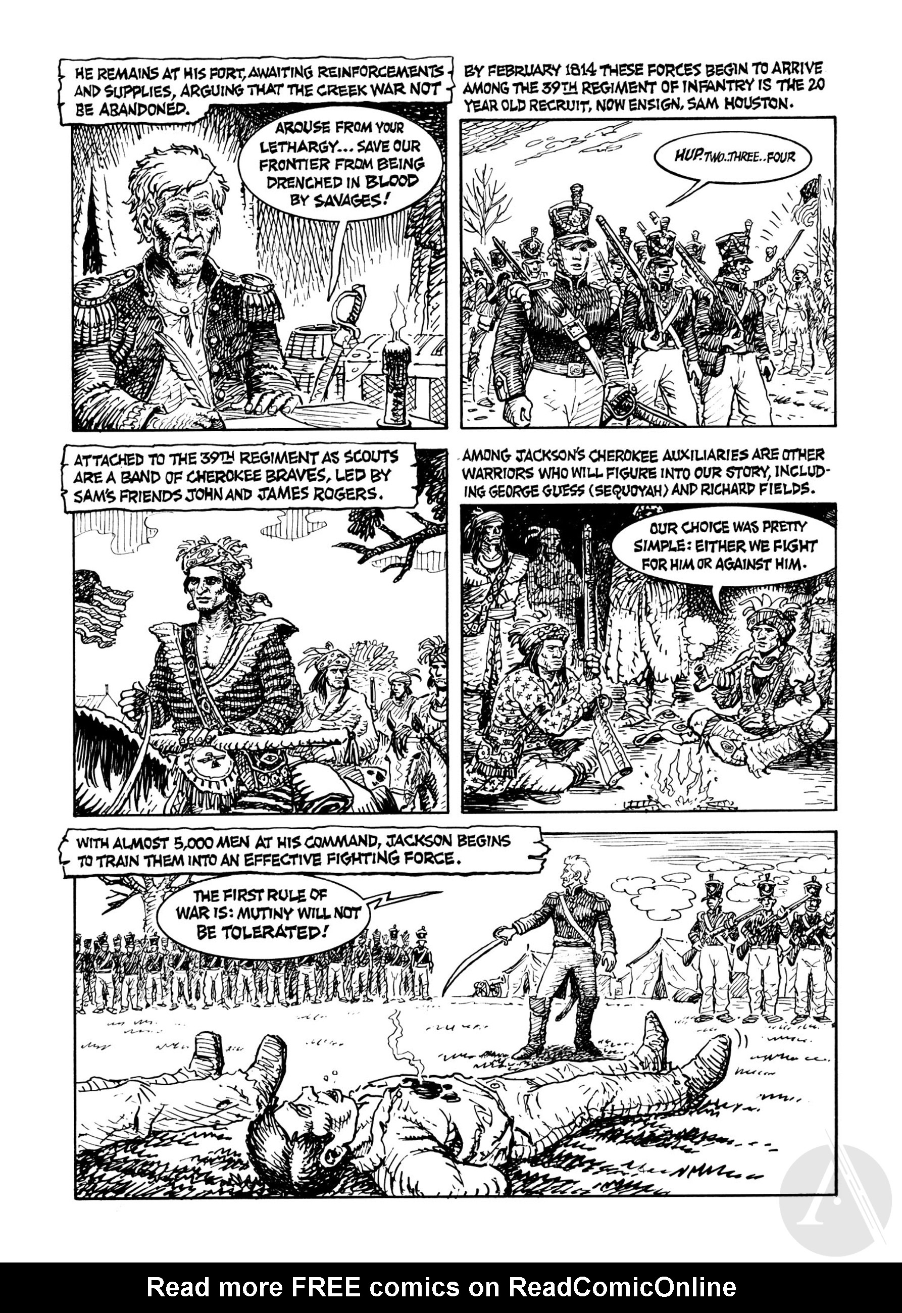 Read online Indian Lover: Sam Houston & the Cherokees comic -  Issue # TPB - 19
