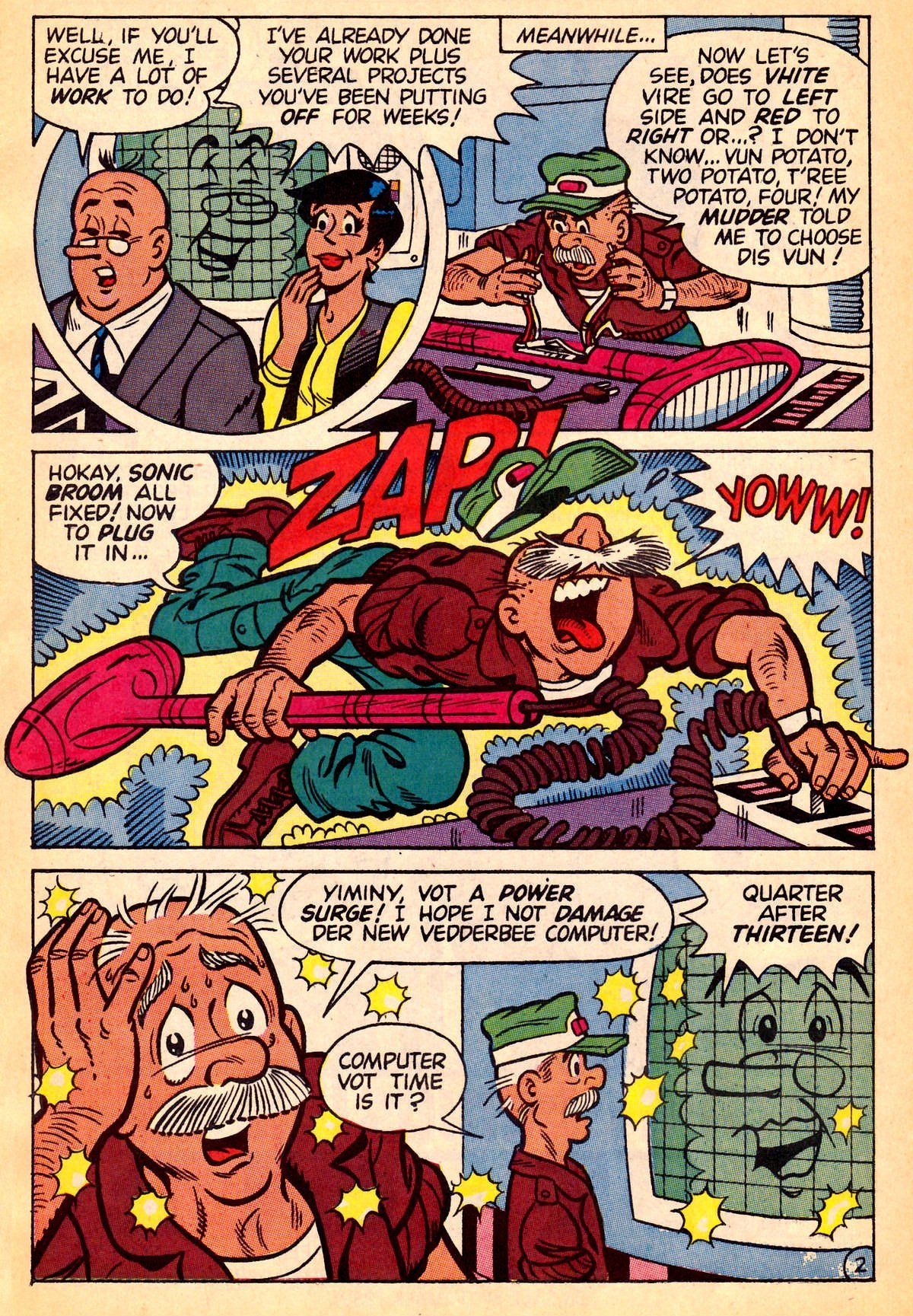 Read online Archie 3000! (1989) comic -  Issue #6 - 9