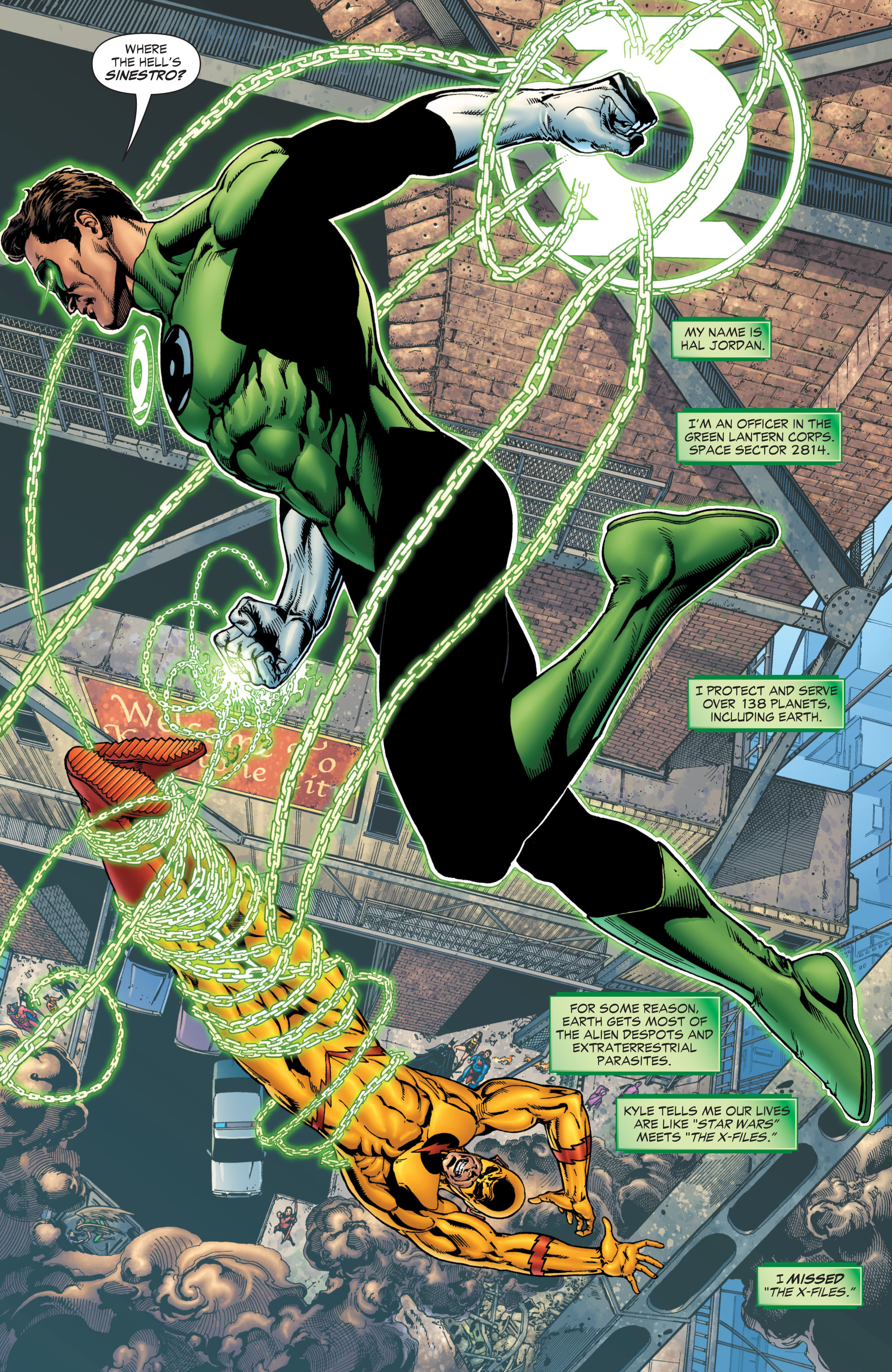 Read online Green Lantern: The Sinestro Corps War comic -  Issue # Full - 12