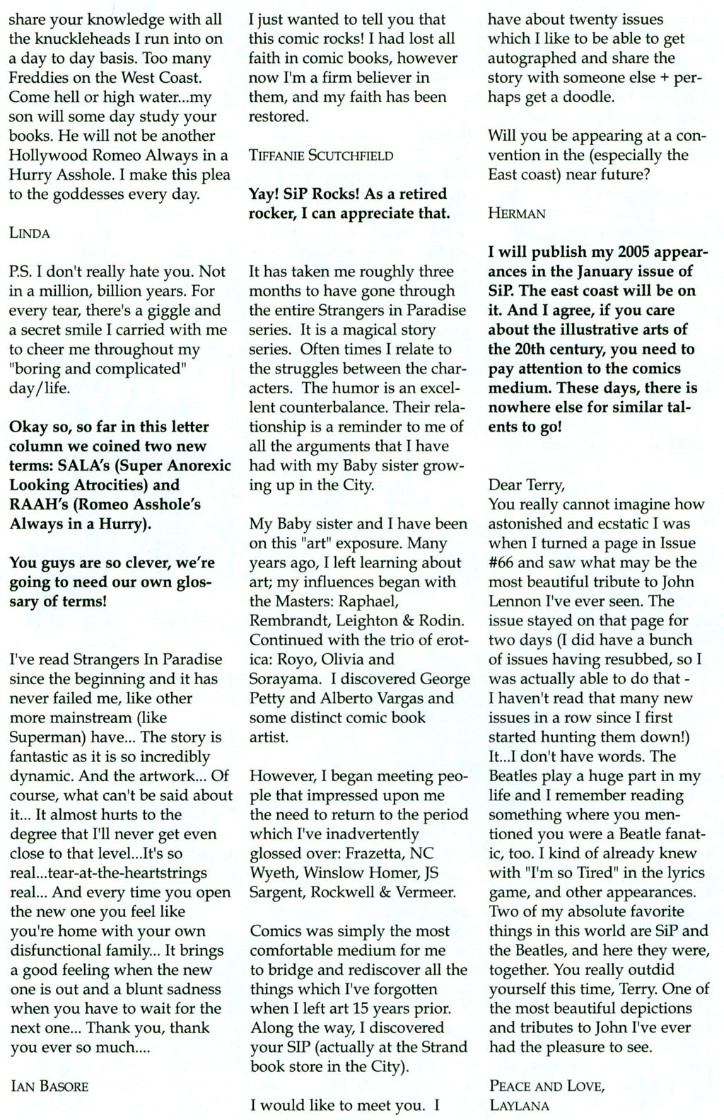 Read online Strangers in Paradise comic -  Issue #70 - 23