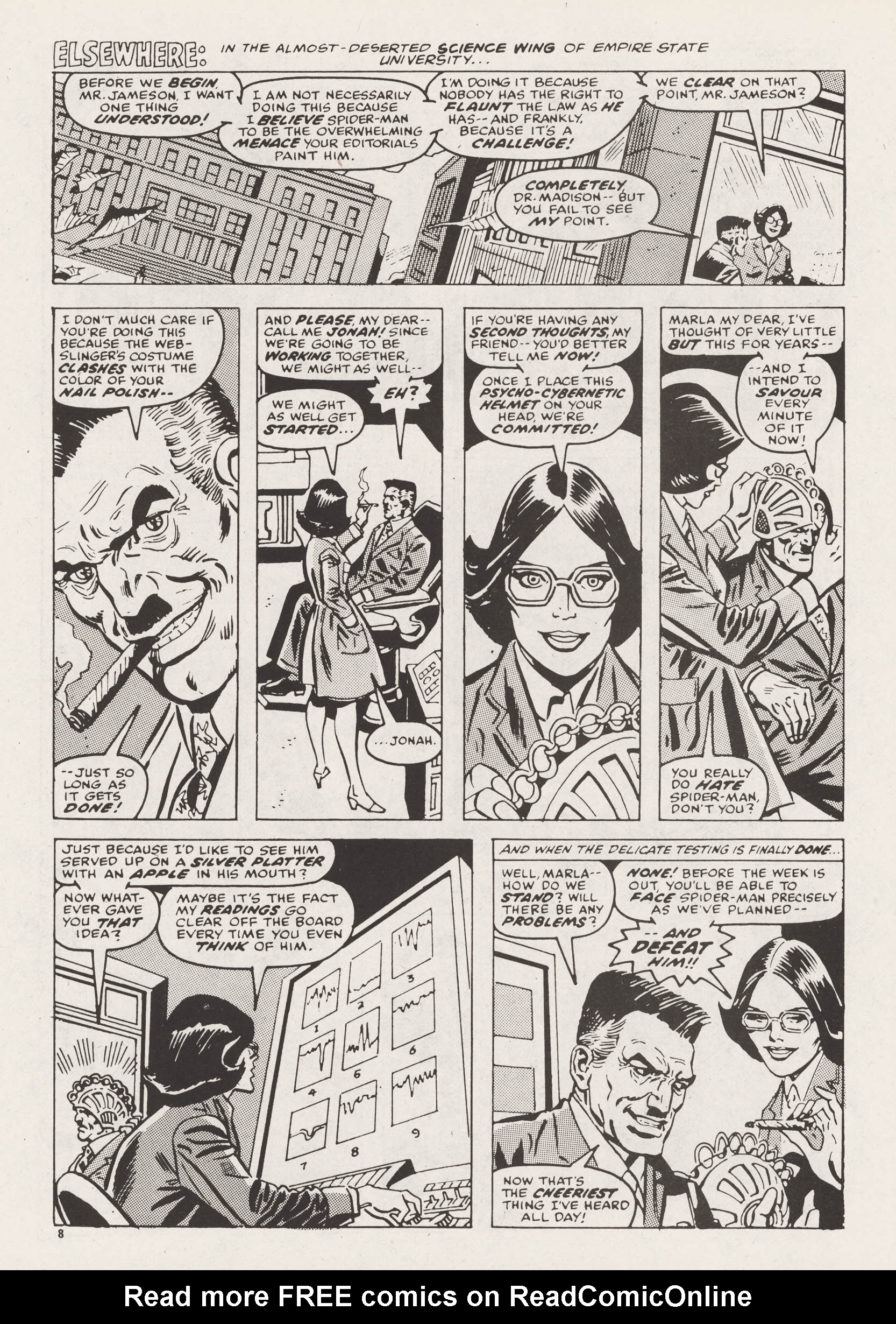 Read online Super Spider-Man and Captain Britain comic -  Issue #235 - 8