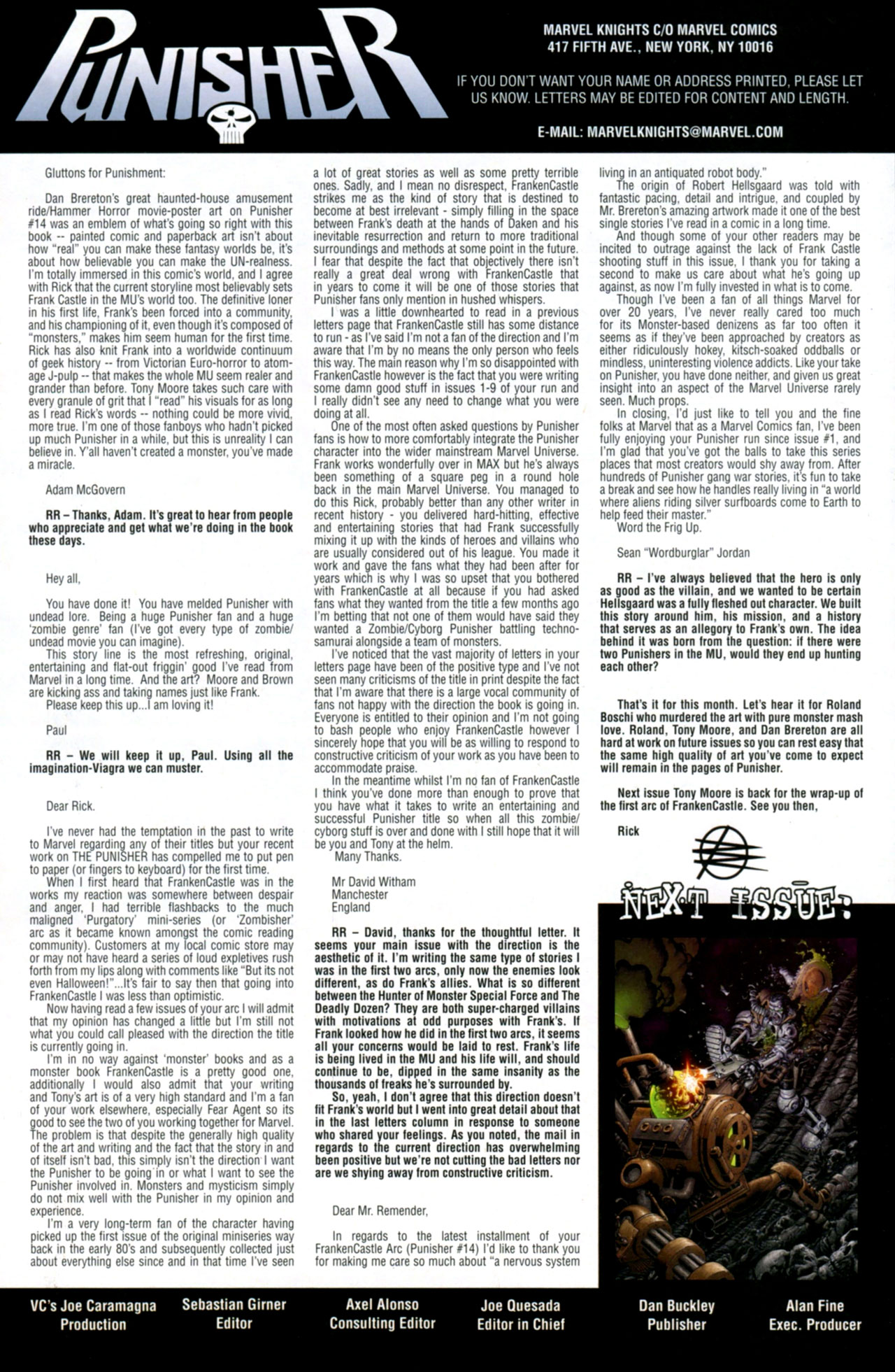 Read online Punisher (2009) comic -  Issue #15 - 24