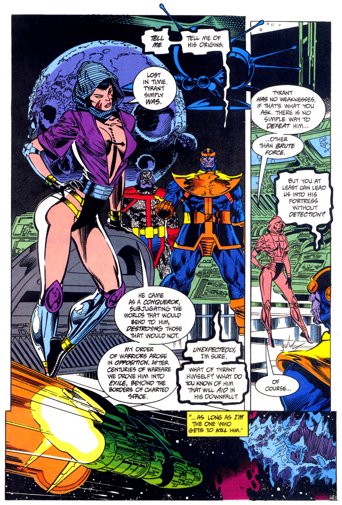 Read online Cosmic Powers comic -  Issue #5 - 16