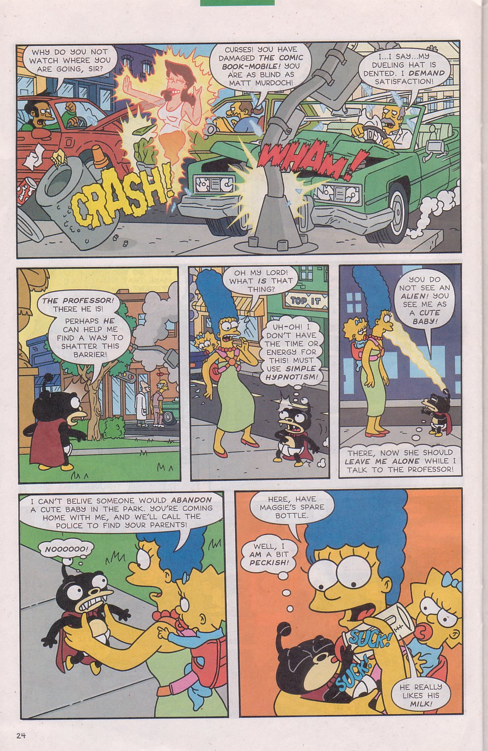Read online The Futurama/Simpsons Infinitely Secret Crossover Crisis comic -  Issue #1 - 26