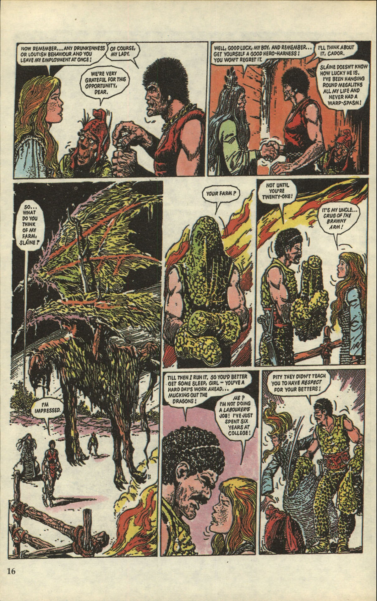 Read online Slaine The Berserker comic -  Issue #4 - 18