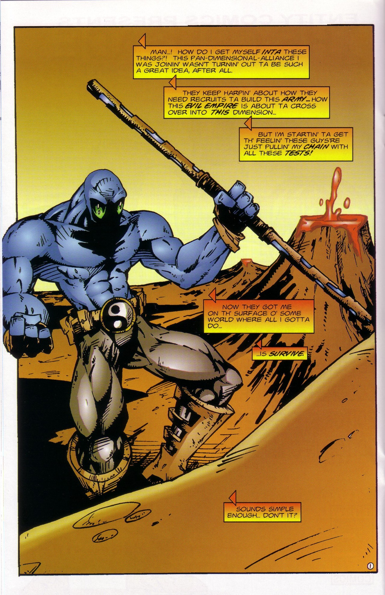 Read online Zen Intergalactic Ninja Color comic -  Issue #4 - 24