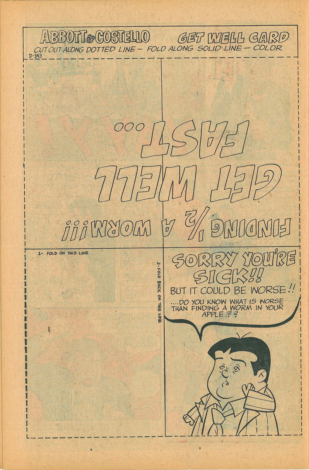 Read online Abbott & Costello comic -  Issue #16 - 25