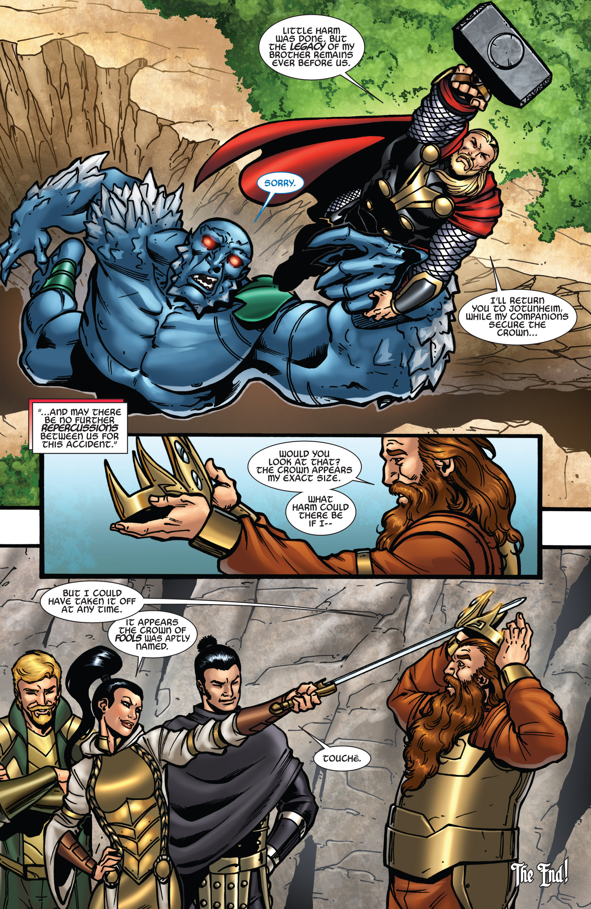 Read online Thor: The Crown of Fools comic -  Issue # Full - 21