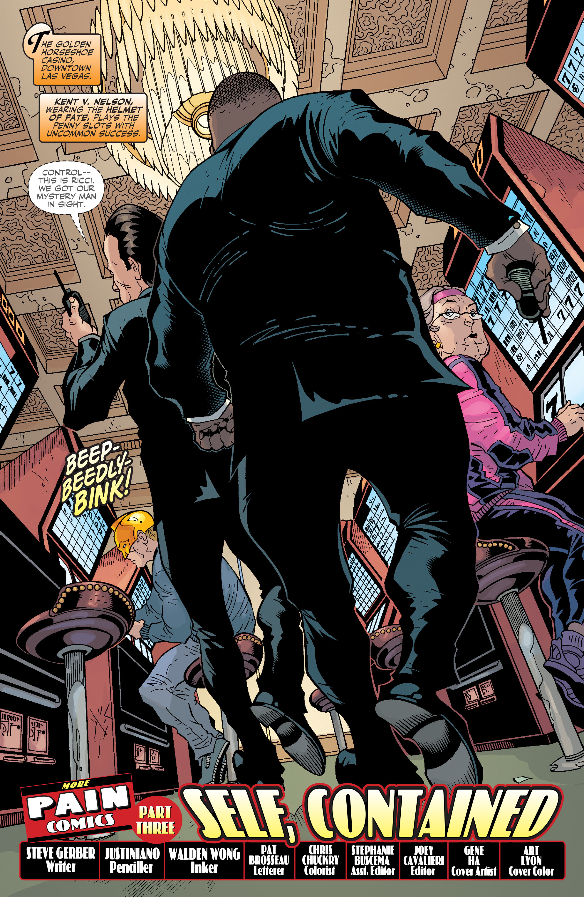 Read online Dr. Fate: Countdown To Mystery comic -  Issue #3 - 2