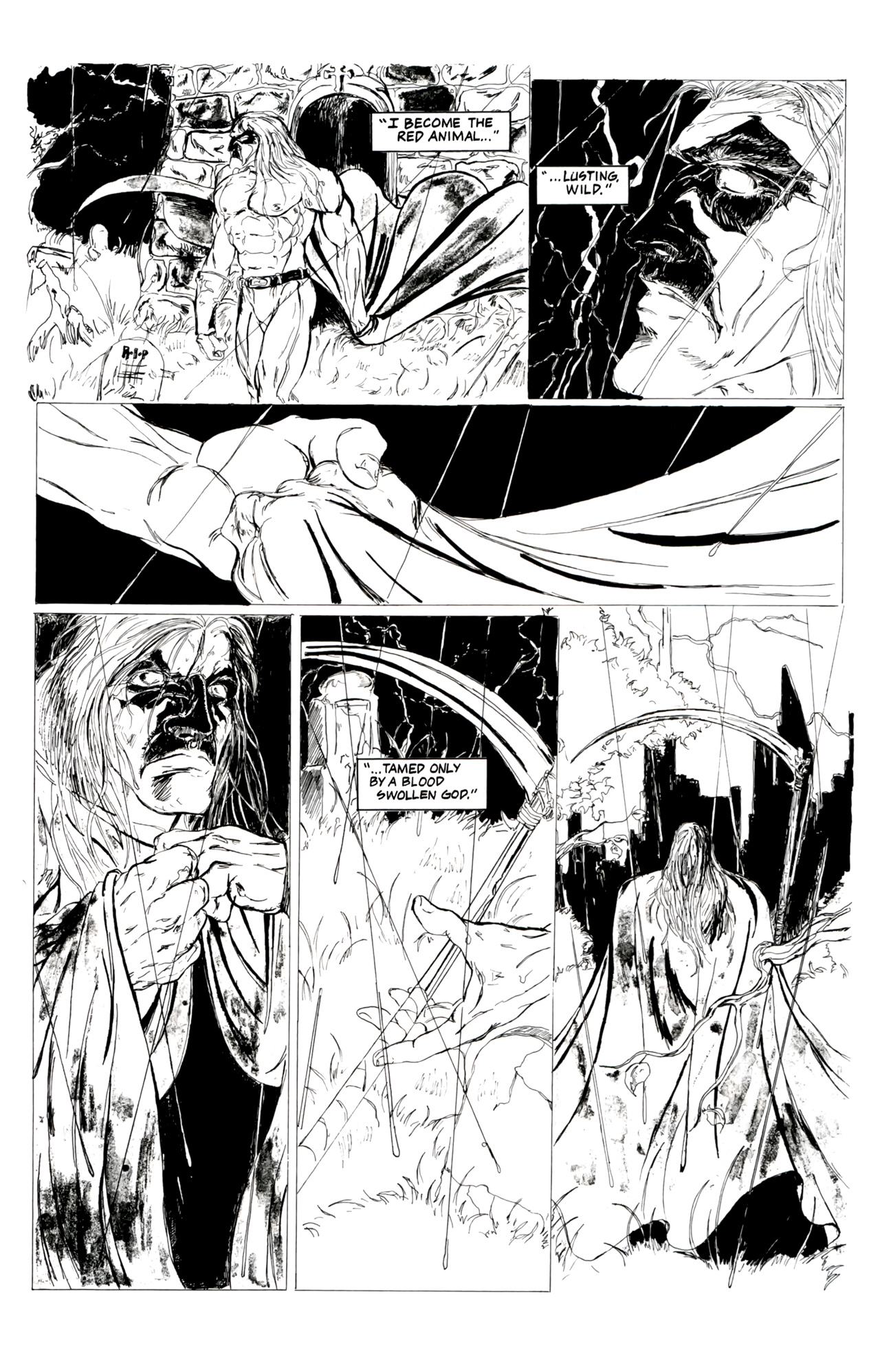 Read online On Raven's Wings comic -  Issue #1 - 5