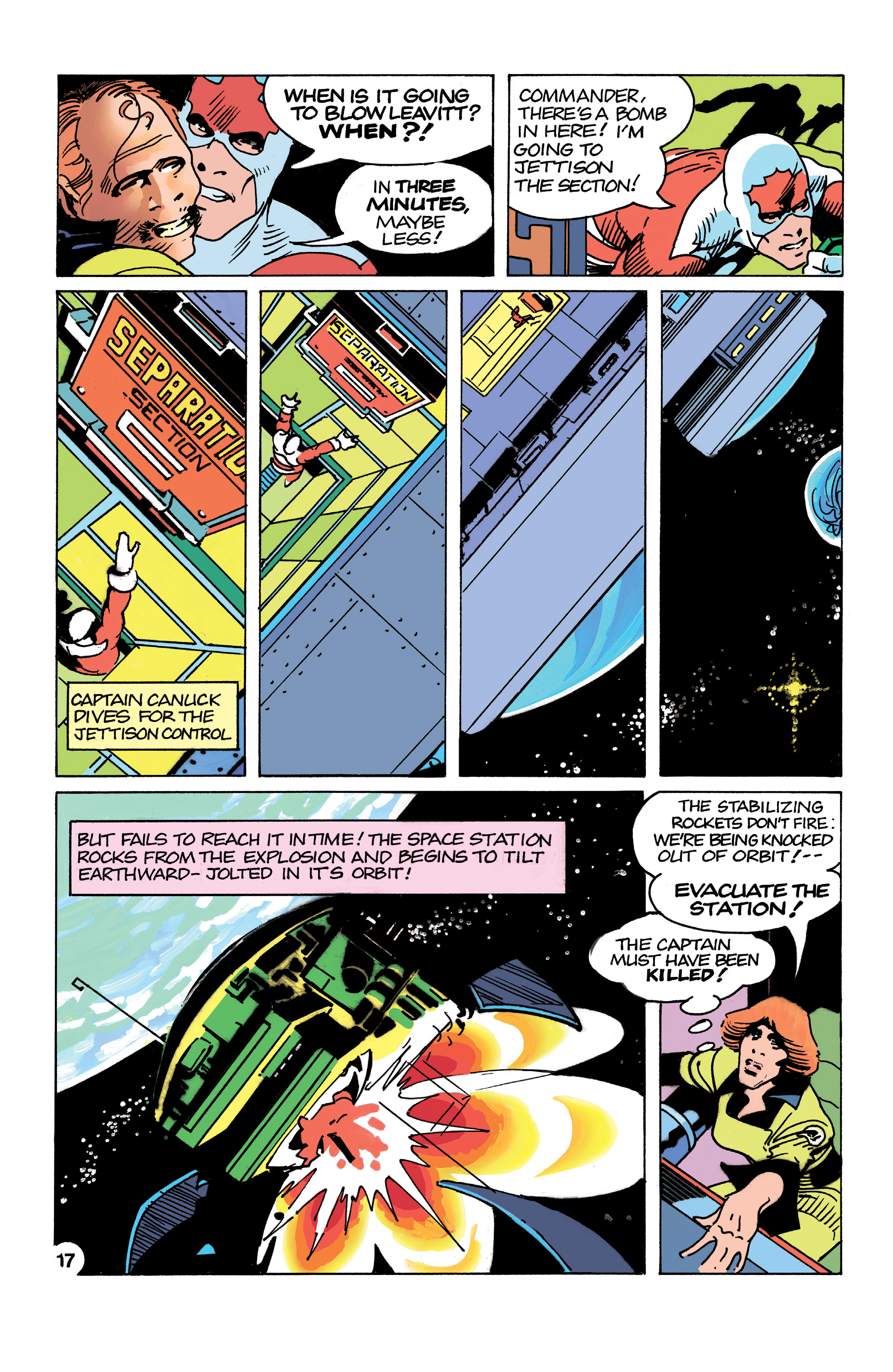 Read online Captain Canuck (1975) comic -  Issue #8 - 18