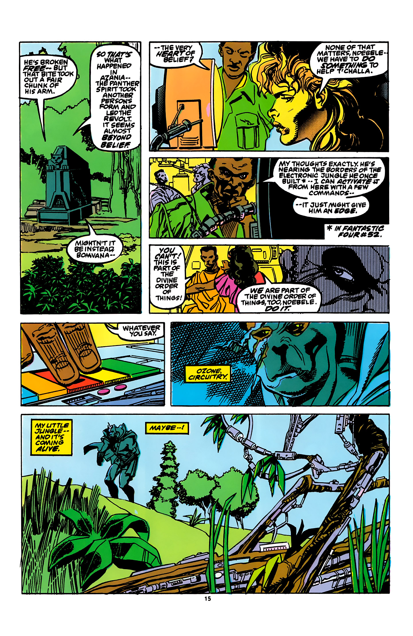 Read online Black Panther (1988) comic -  Issue #4 - 12