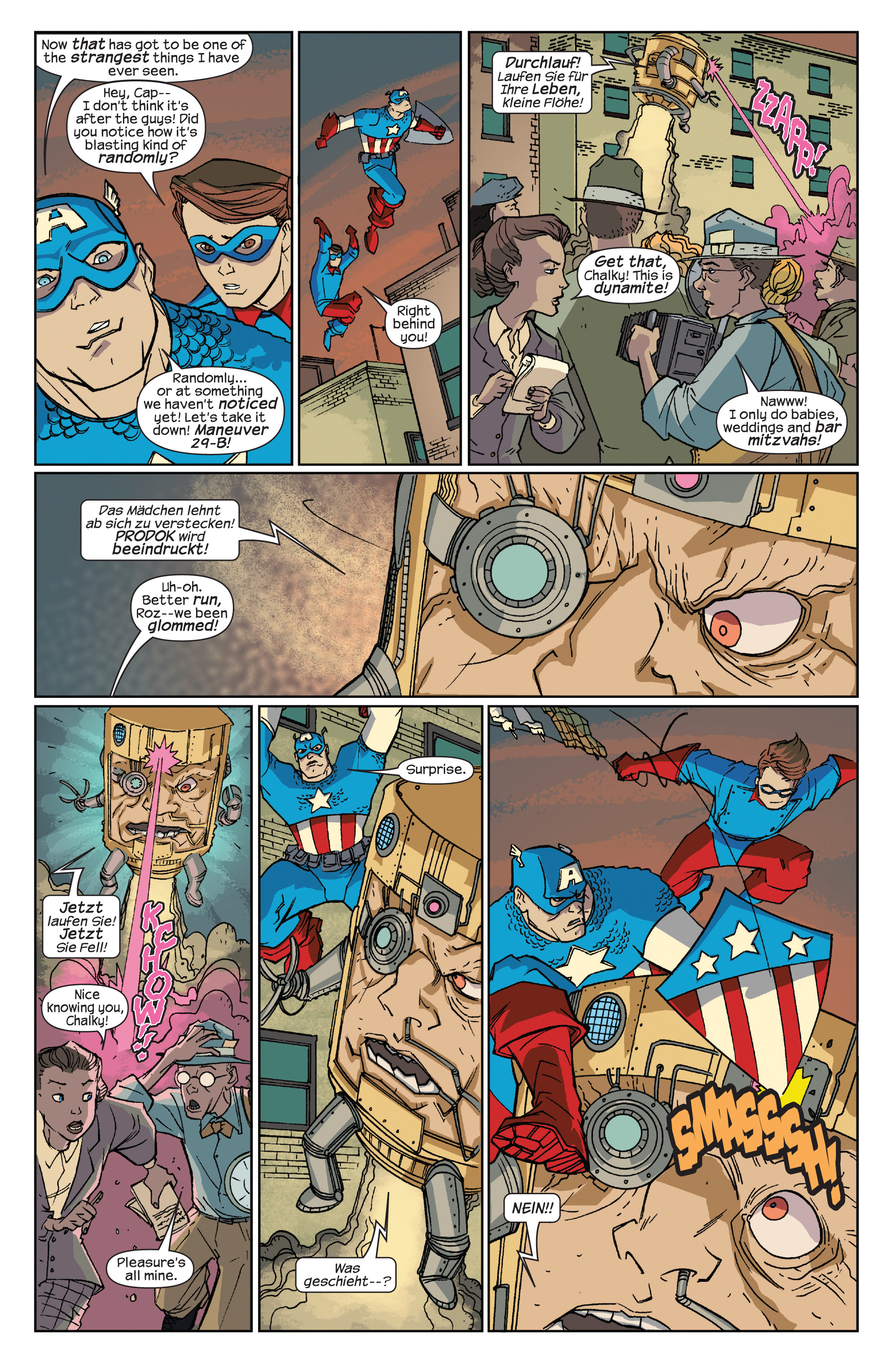 Read online Marvel Action Classics comic -  Issue # Captain America - 11