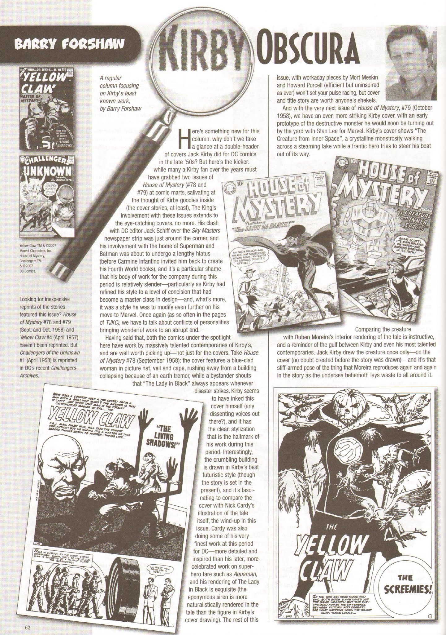 Read online The Jack Kirby Collector comic -  Issue #49 - 63