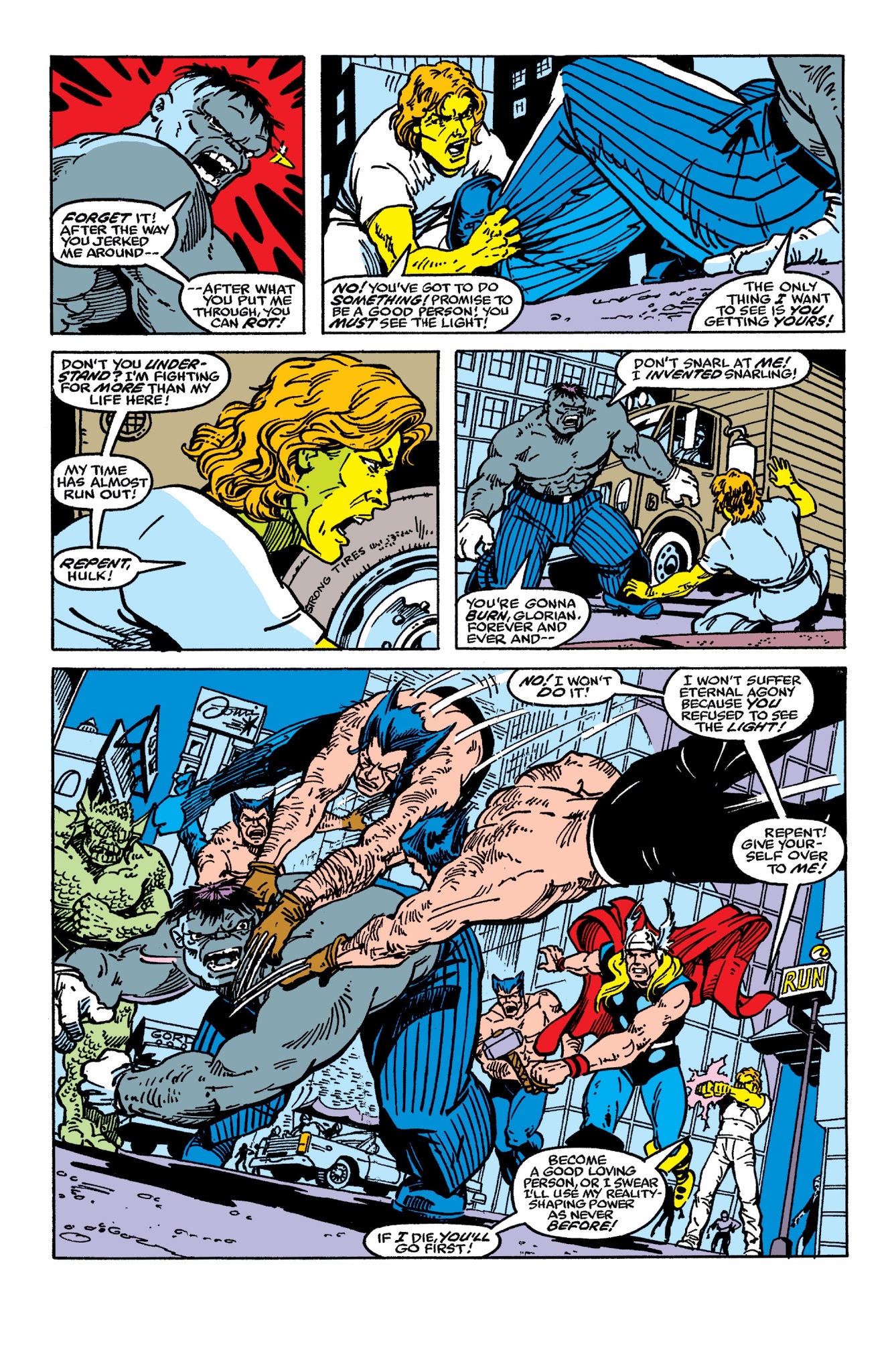 Read online Hulk Visionaries: Peter David comic -  Issue # TPB 4 - 110