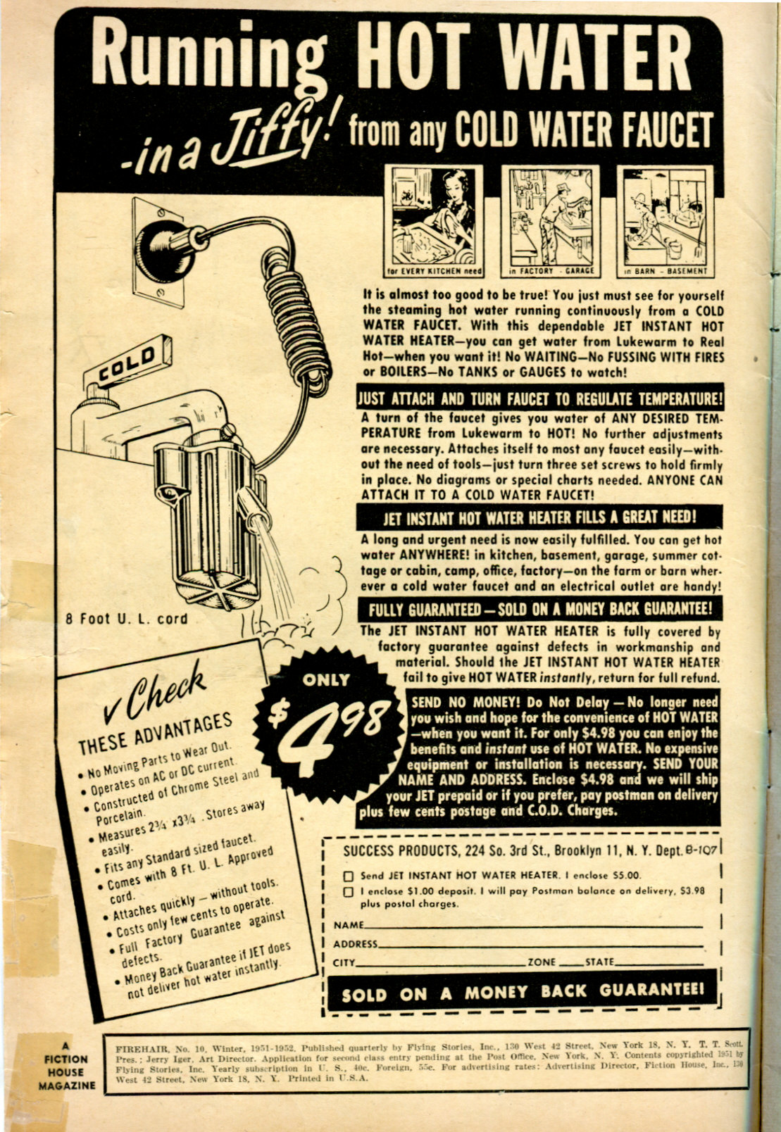 Read online Firehair (1951) comic -  Issue #10 - 2